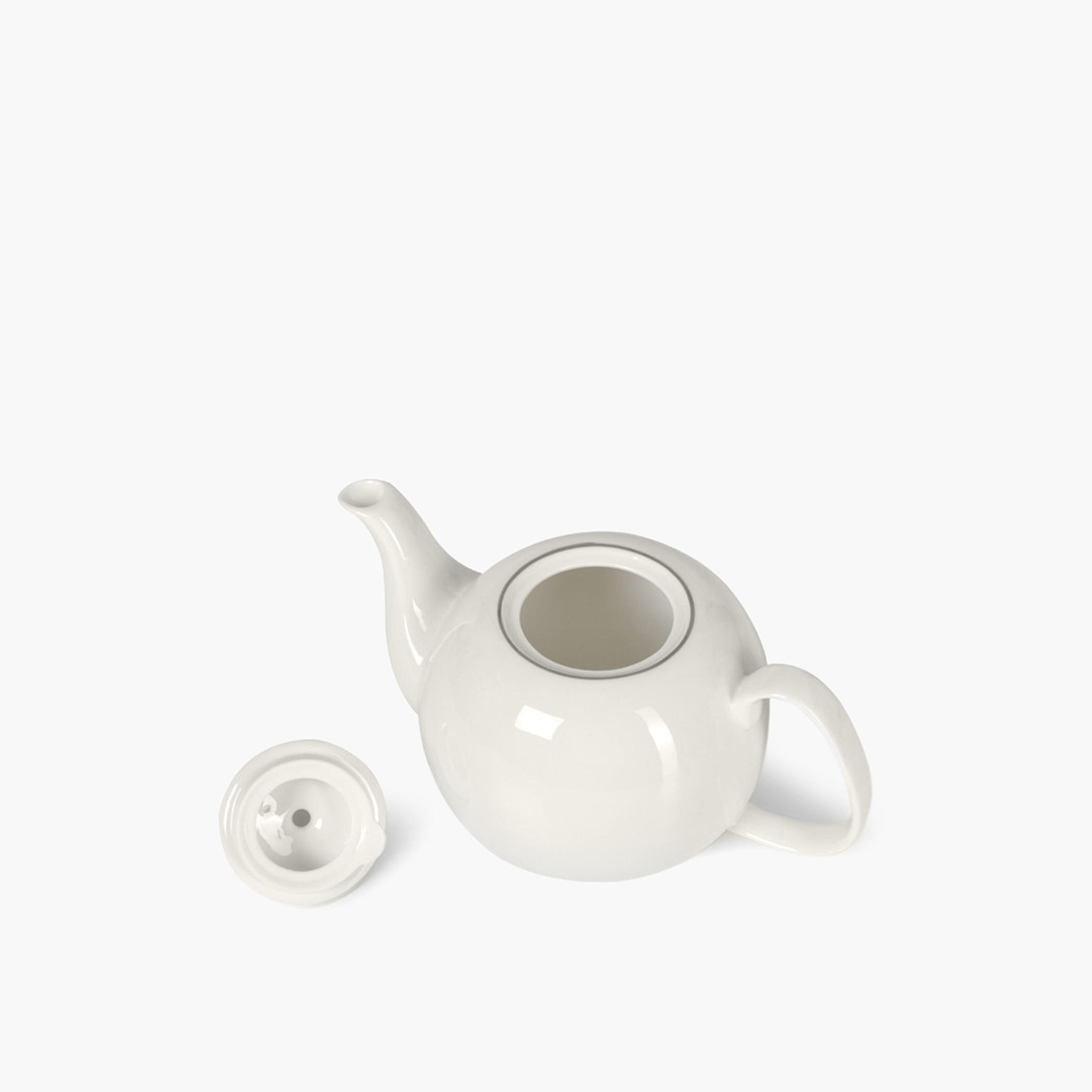 Orfei Porcelain Teapot - 1.2 L-household-dining-teaandcoffee-vacuumflaskscoffeeandteapots-image-3