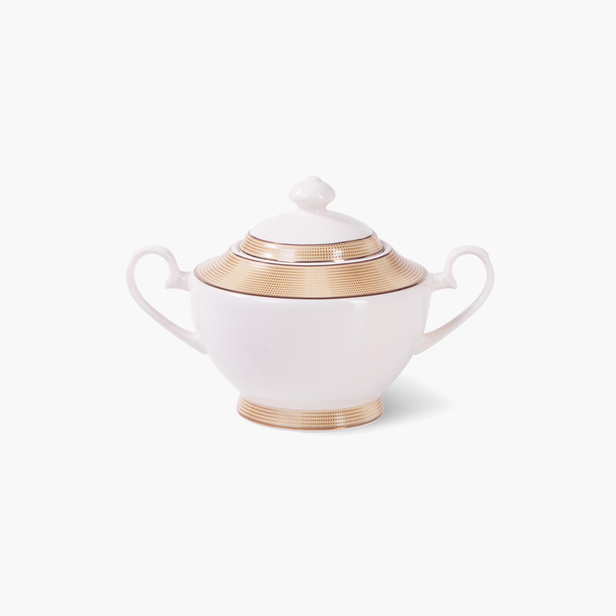 Versailles Porcelain Sugar Bowl - 500 ml-household-dining-dinnerware-bowls-image-1