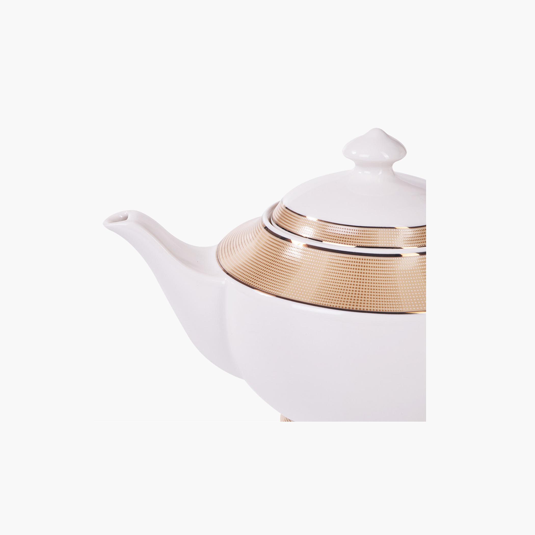 Versailles Porcelain Teapot - 1.35 L-household-dining-teaandcoffee-vacuumflaskscoffeeandteapots-image-2