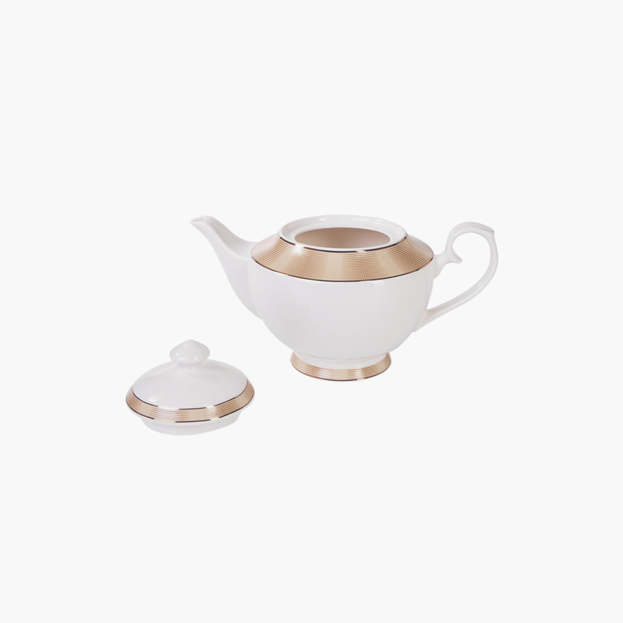 Versailles Porcelain Teapot - 1.35 L-household-dining-teaandcoffee-vacuumflaskscoffeeandteapots-image-3