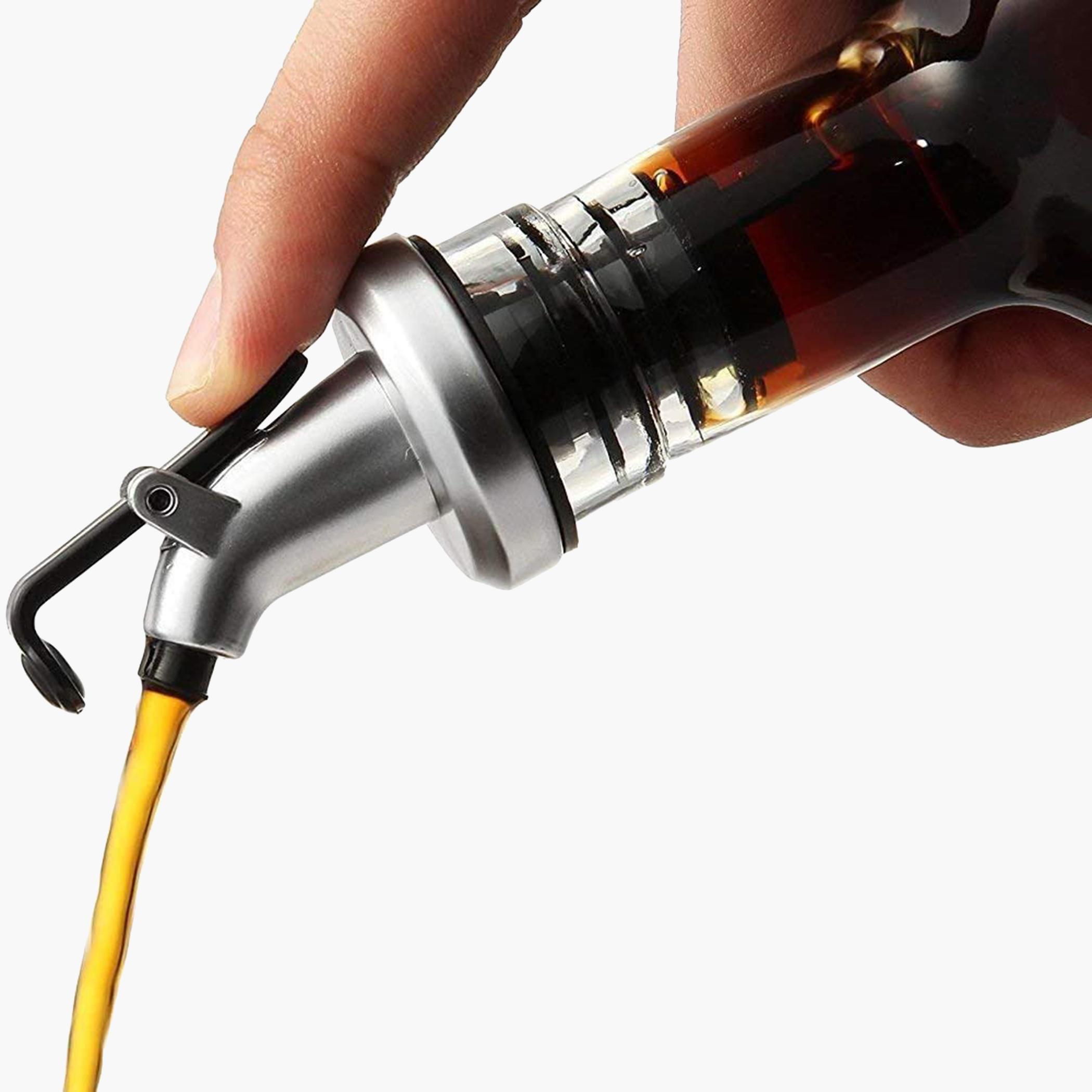 Glass 2-Piece Oil and Vinegar Bottle Set - 500 ml-household-kitchen-foodstorage-oilandvinegar-image-6