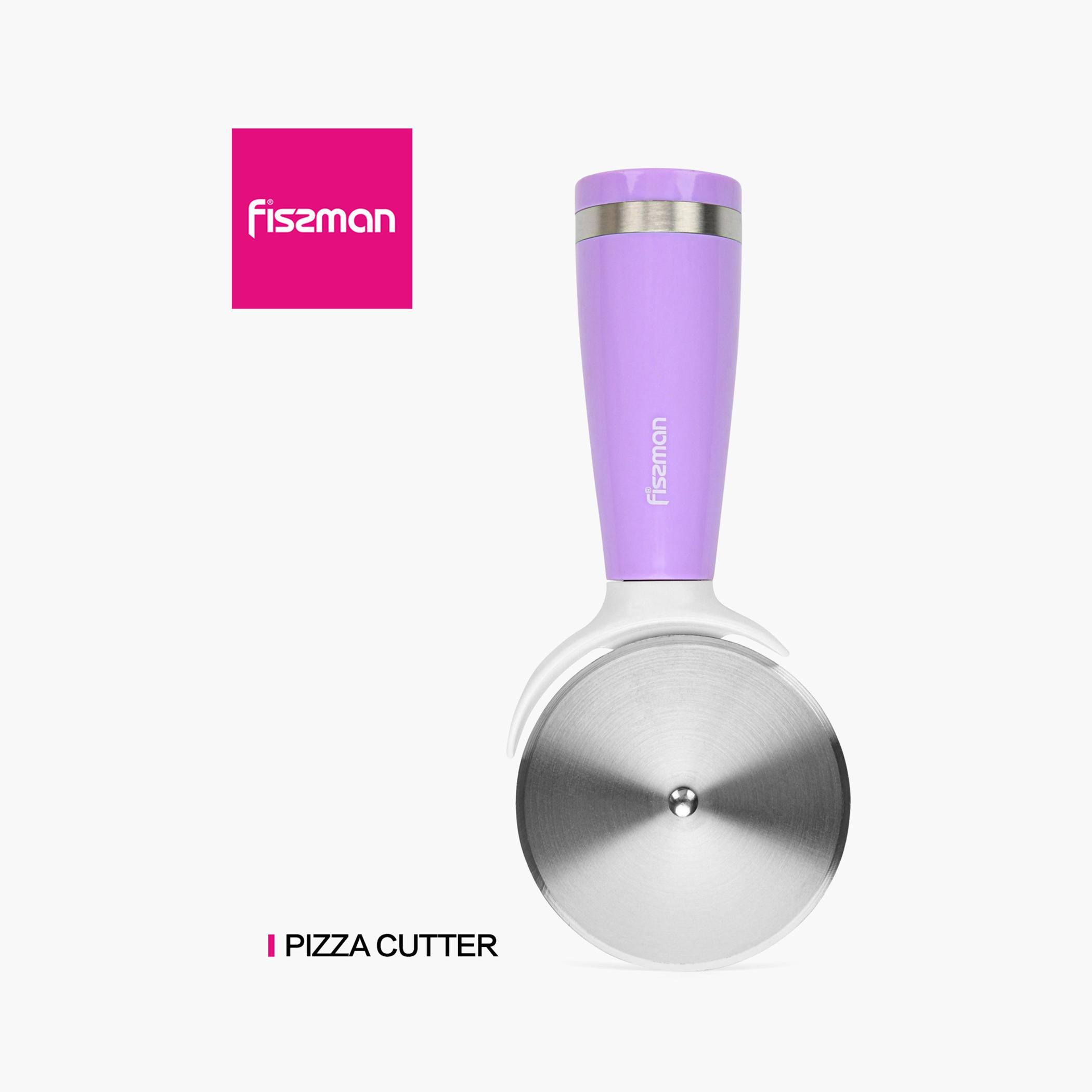Stainless Steel Pizza Cutter with Ergonomic Handle-household-kitchen-kitchentoolsandutensils-foodpreparationtools-image-2