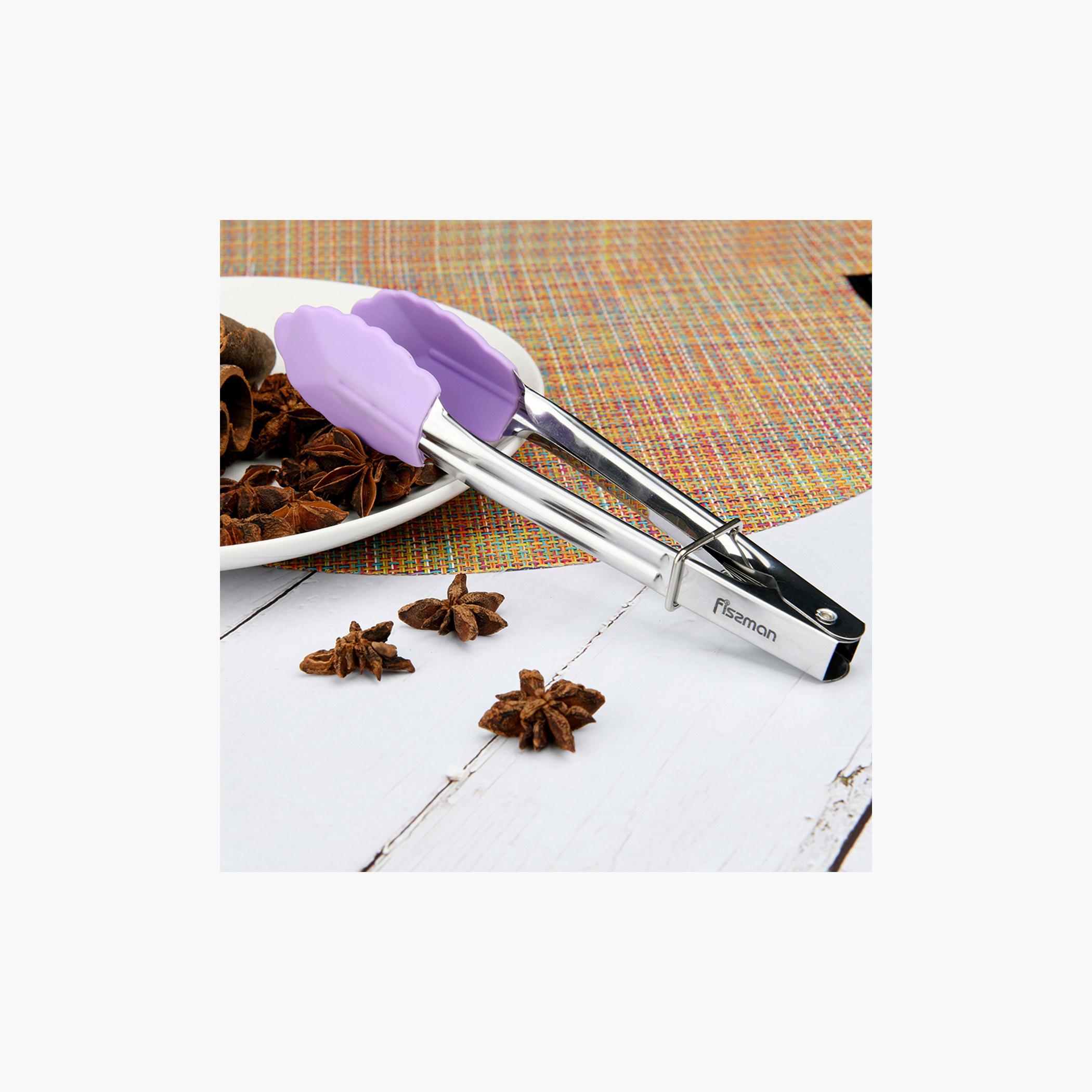 Silicone Kitchen Tongs - 17 cm-household-kitchen-kitchentoolsandutensils-foodpreparationtools-image-1