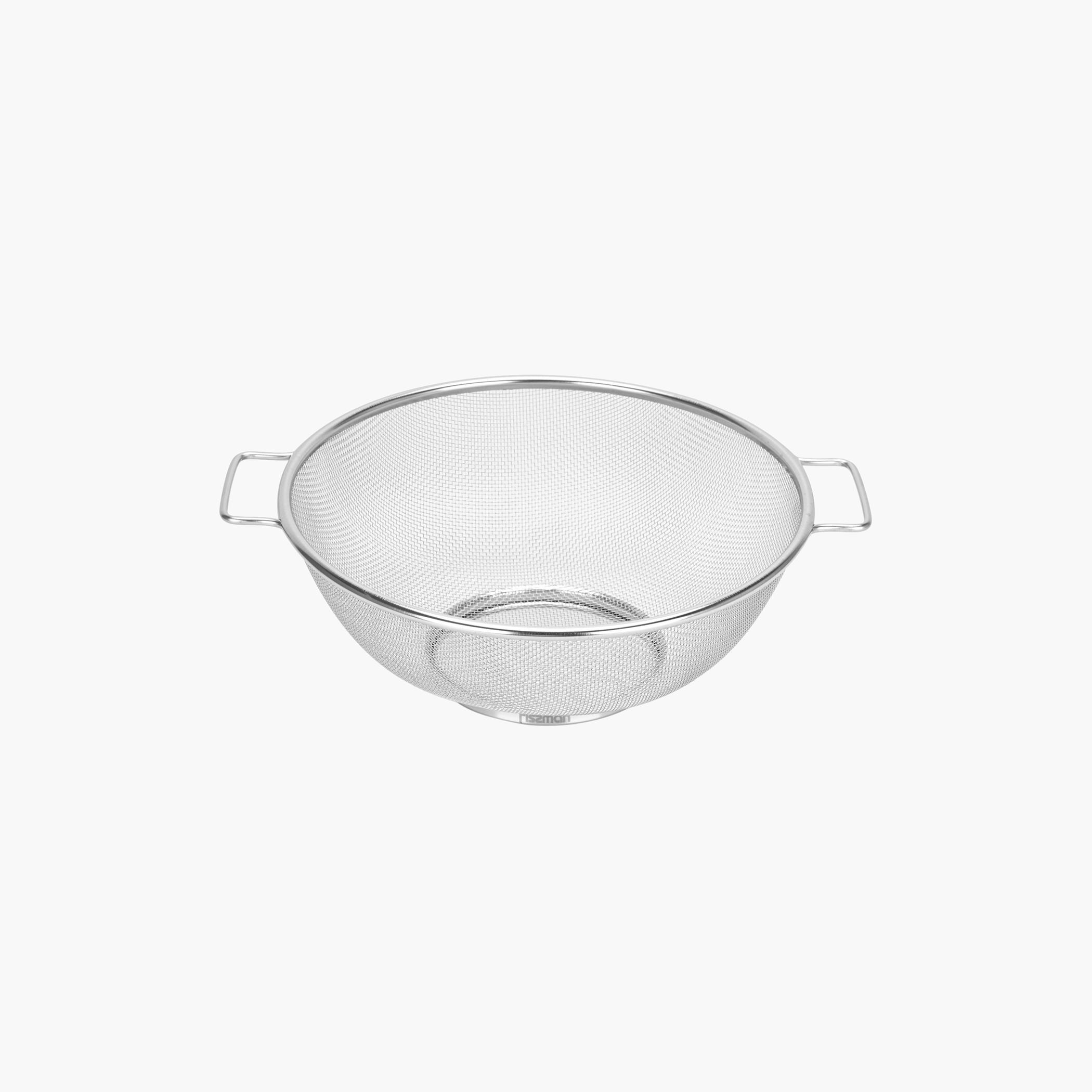 Round Strainer with Handles-household-kitchen-kitchentoolsandutensils-colandersandstrainers-image-1