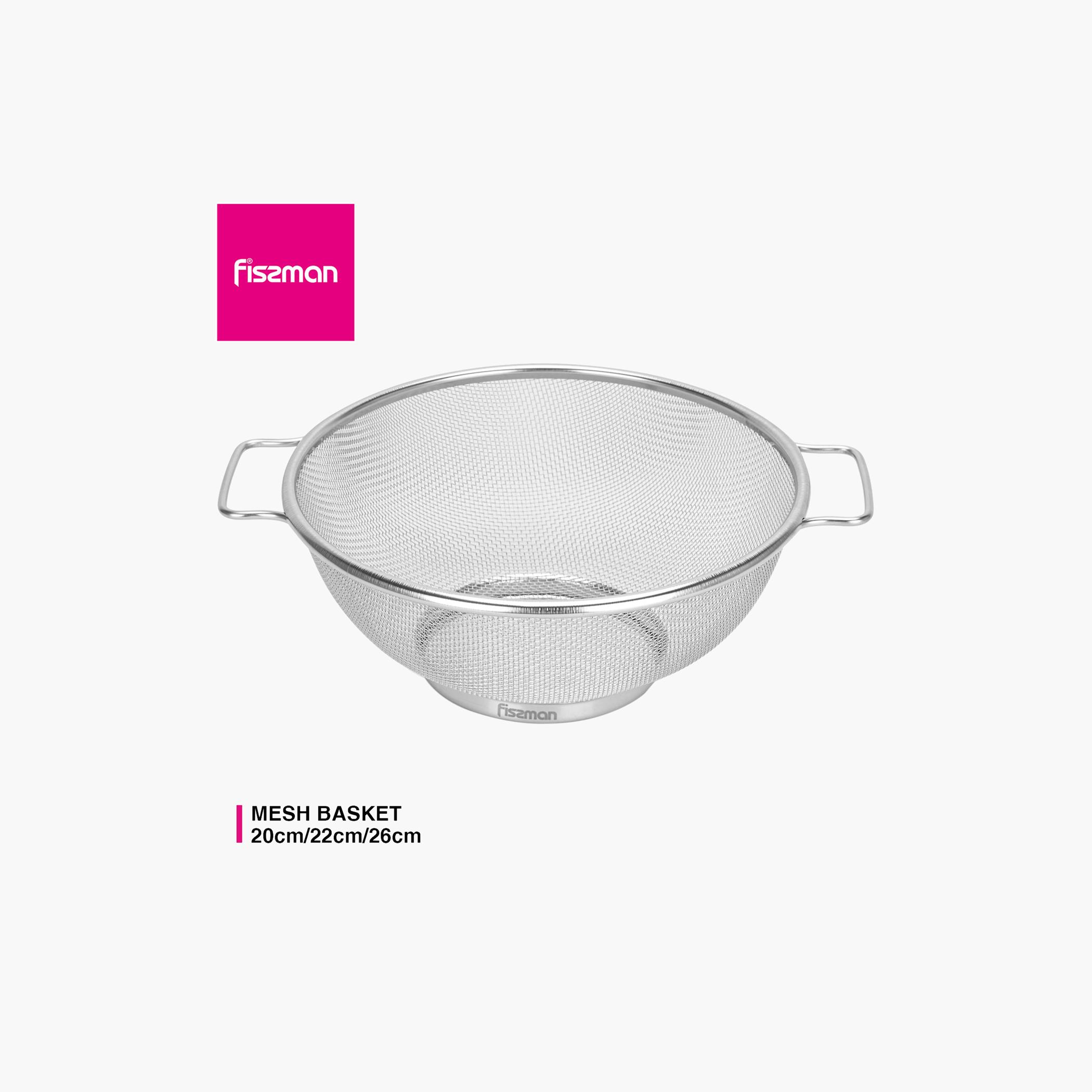 Round Strainer with Handles-household-kitchen-kitchentoolsandutensils-colandersandstrainers-image-2