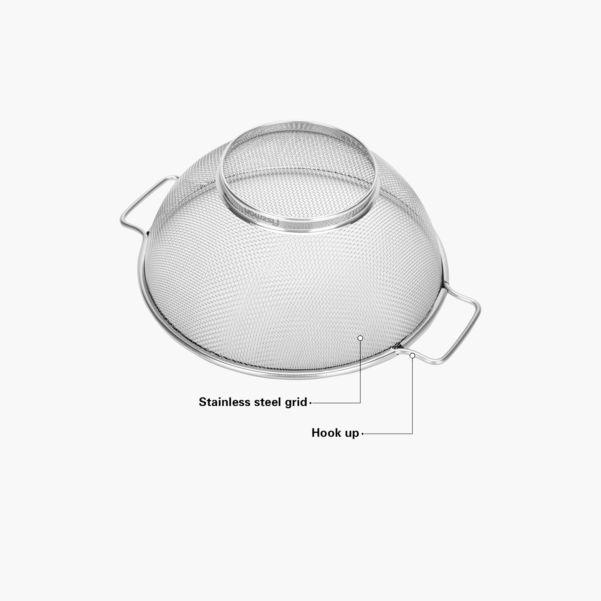Round Strainer with Handles-household-kitchen-kitchentoolsandutensils-colandersandstrainers-image-3