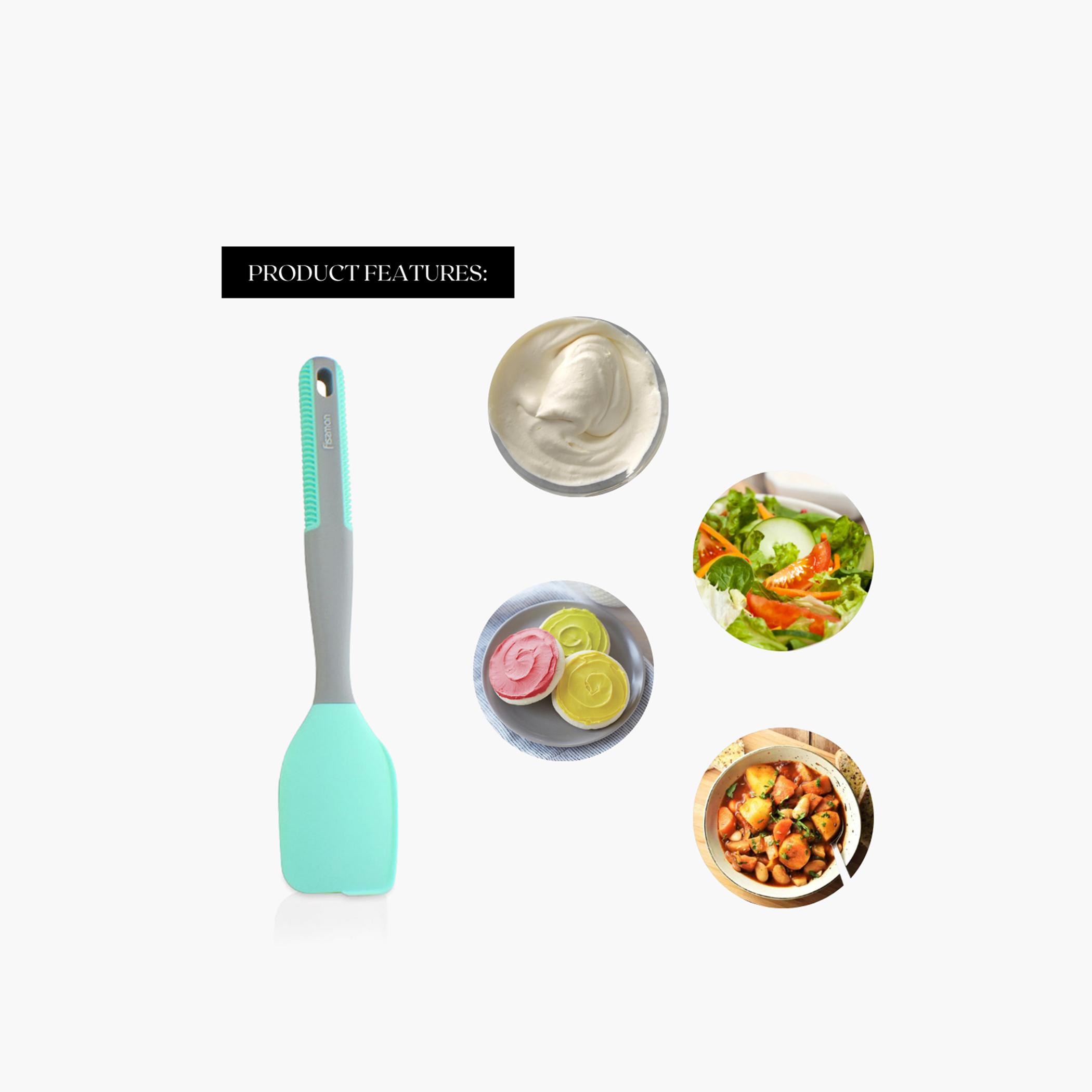 Silicone Spatula with Non-Slip Handle-household-kitchen-kitchentoolsandutensils-foodpreparationtools-image-2