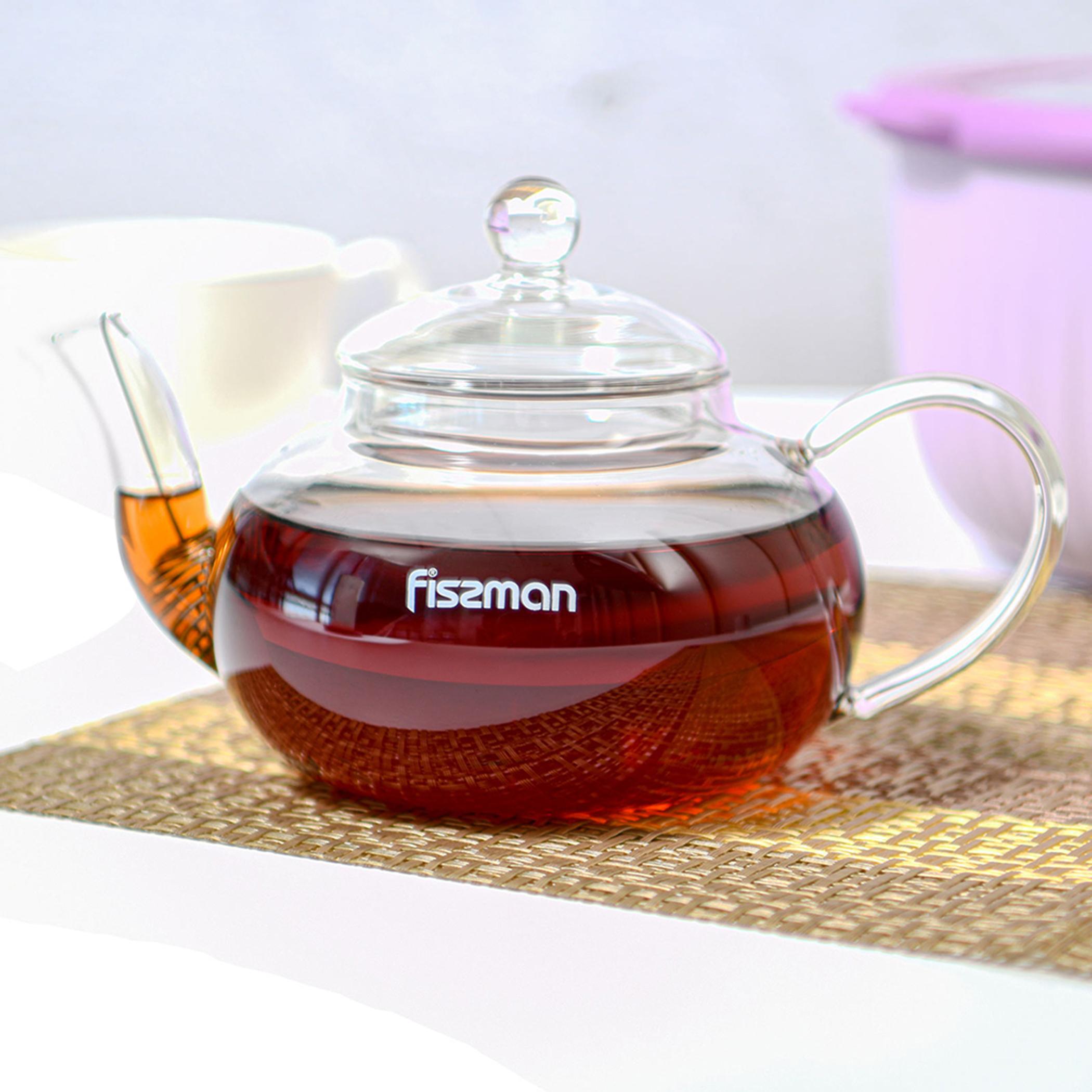 Tea Pot with Steel Infuser - 600 ml-household-dining-teaandcoffee-vacuumflaskscoffeeandteapots-image-1