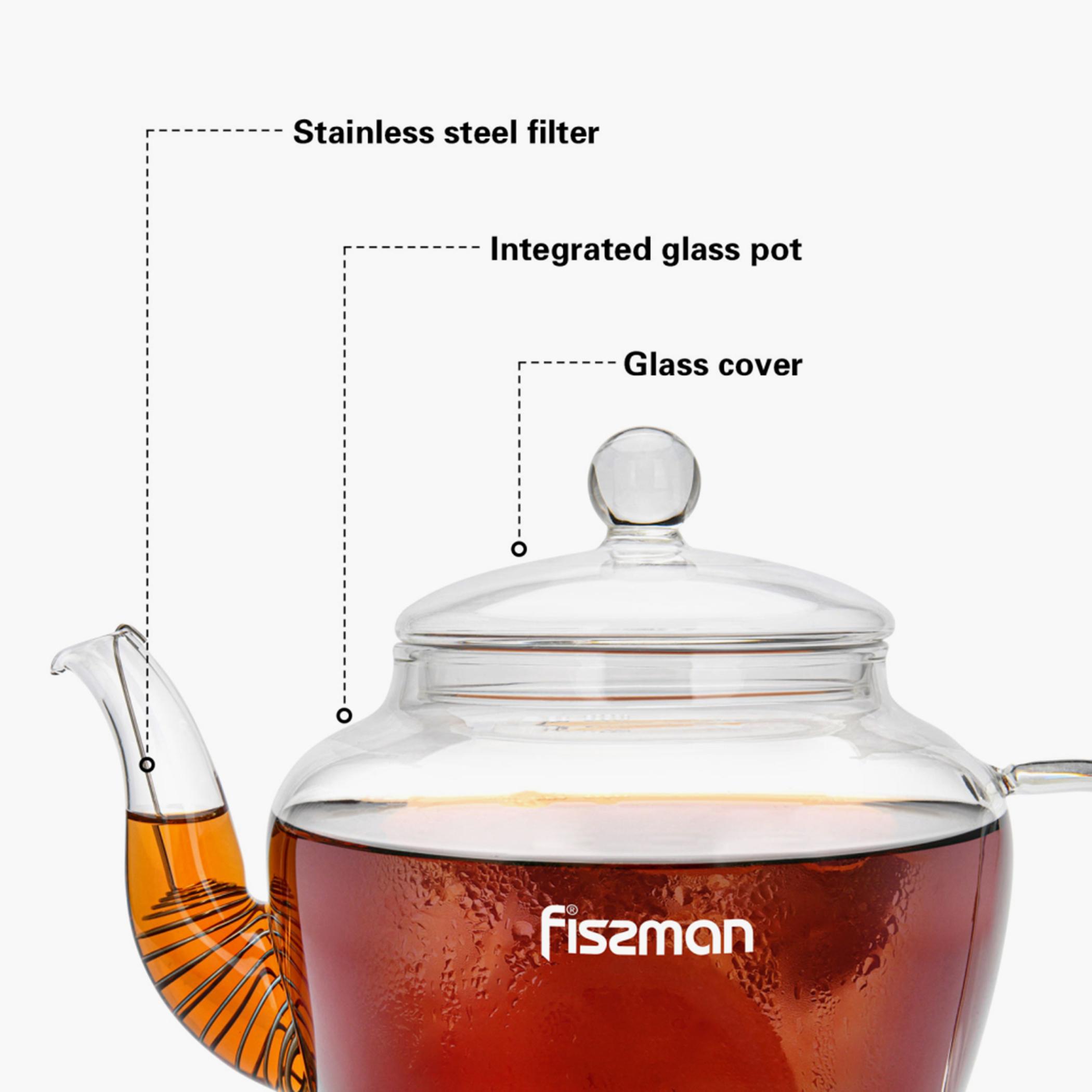 Tea Pot with Steel Infuser - 600 ml-household-dining-teaandcoffee-vacuumflaskscoffeeandteapots-image-5
