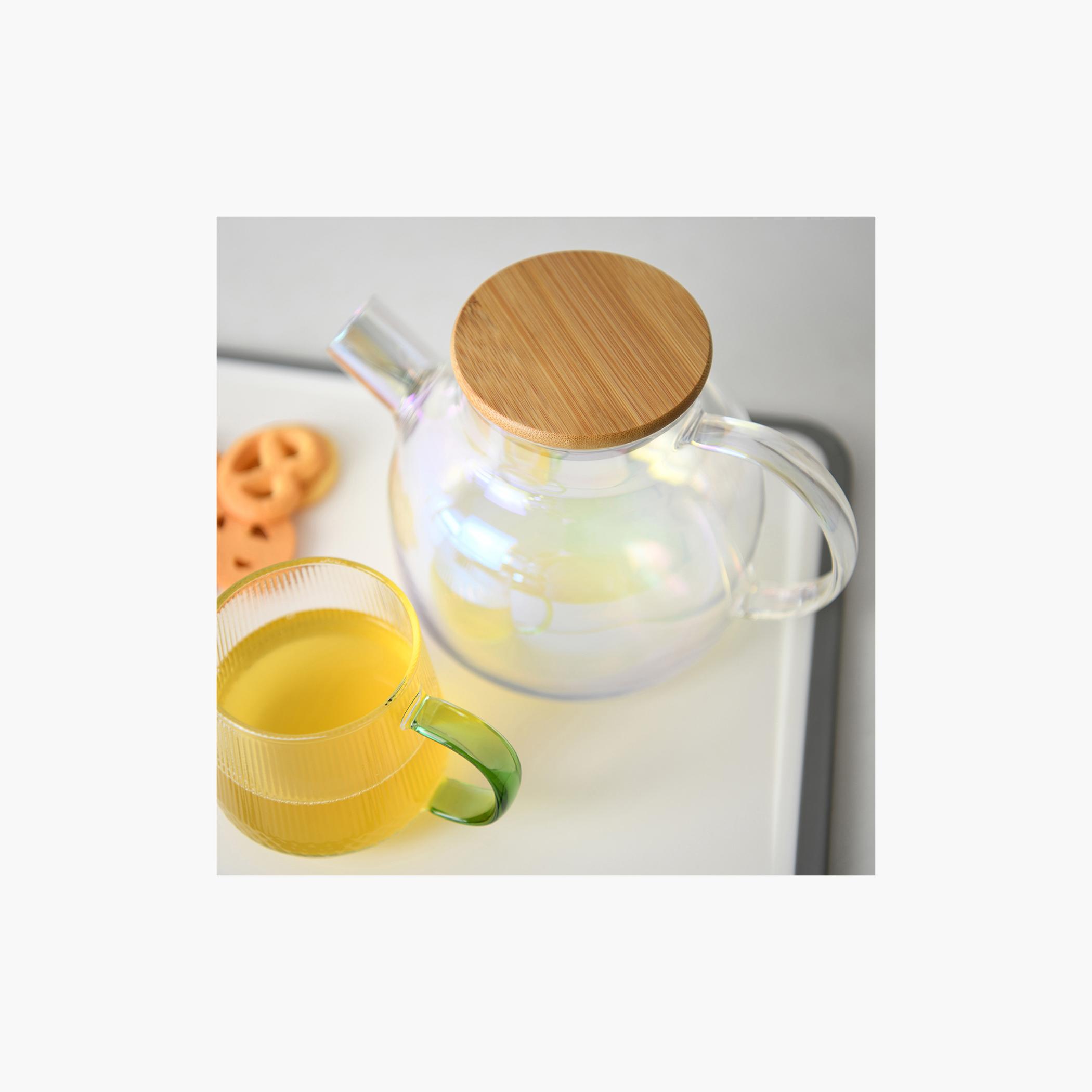 إبريق شاي زجاجي مع مصفاة فولاذية من فيسمان - 1 لتر-household-dining-teaandcoffee-vacuumflaskscoffeeandteapots-image-2