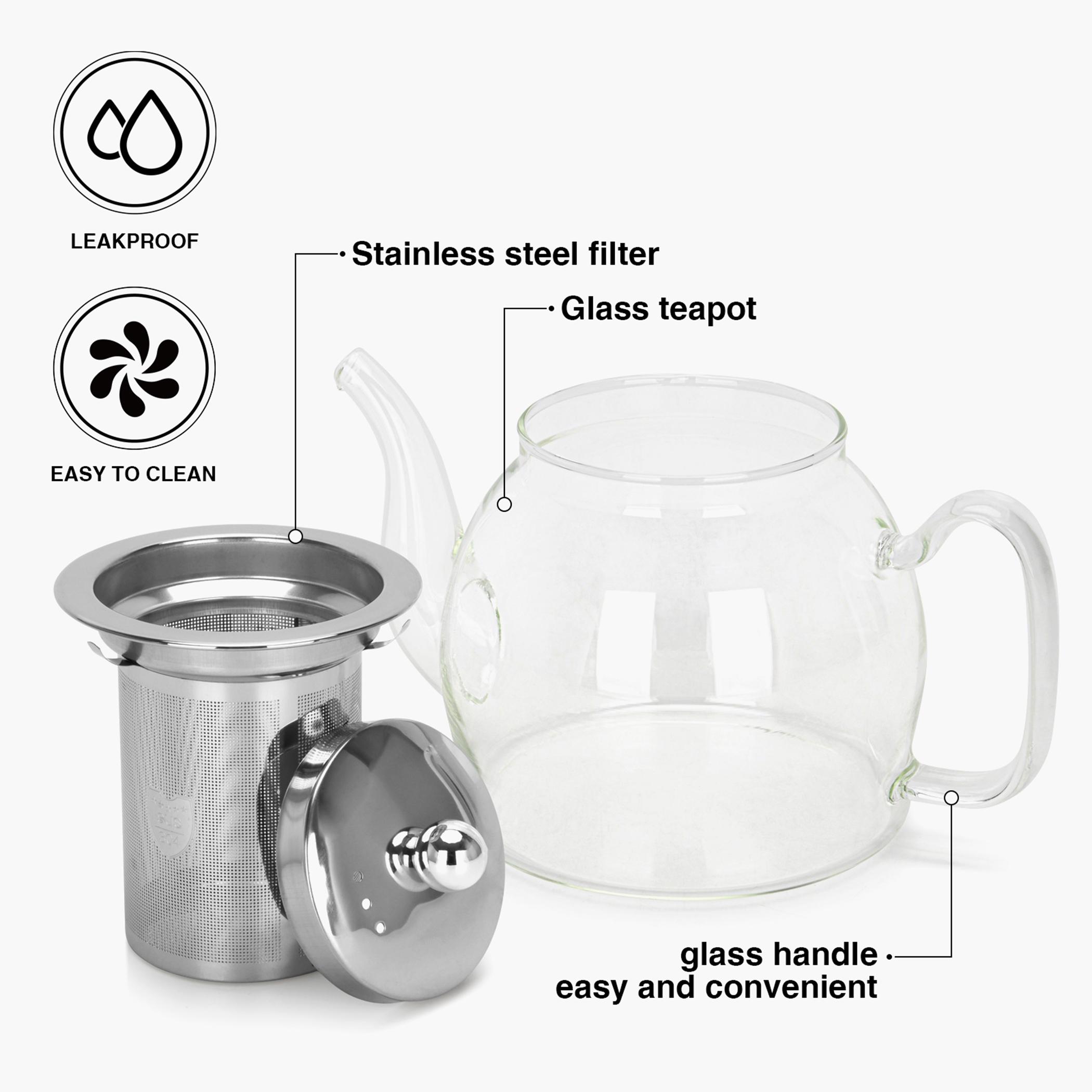 إبريق شاي بوروسيليكات مع فلتر ستانلس ستيل من فيسمان- 1 لتر-household-dining-teaandcoffee-vacuumflaskscoffeeandteapots-image-3