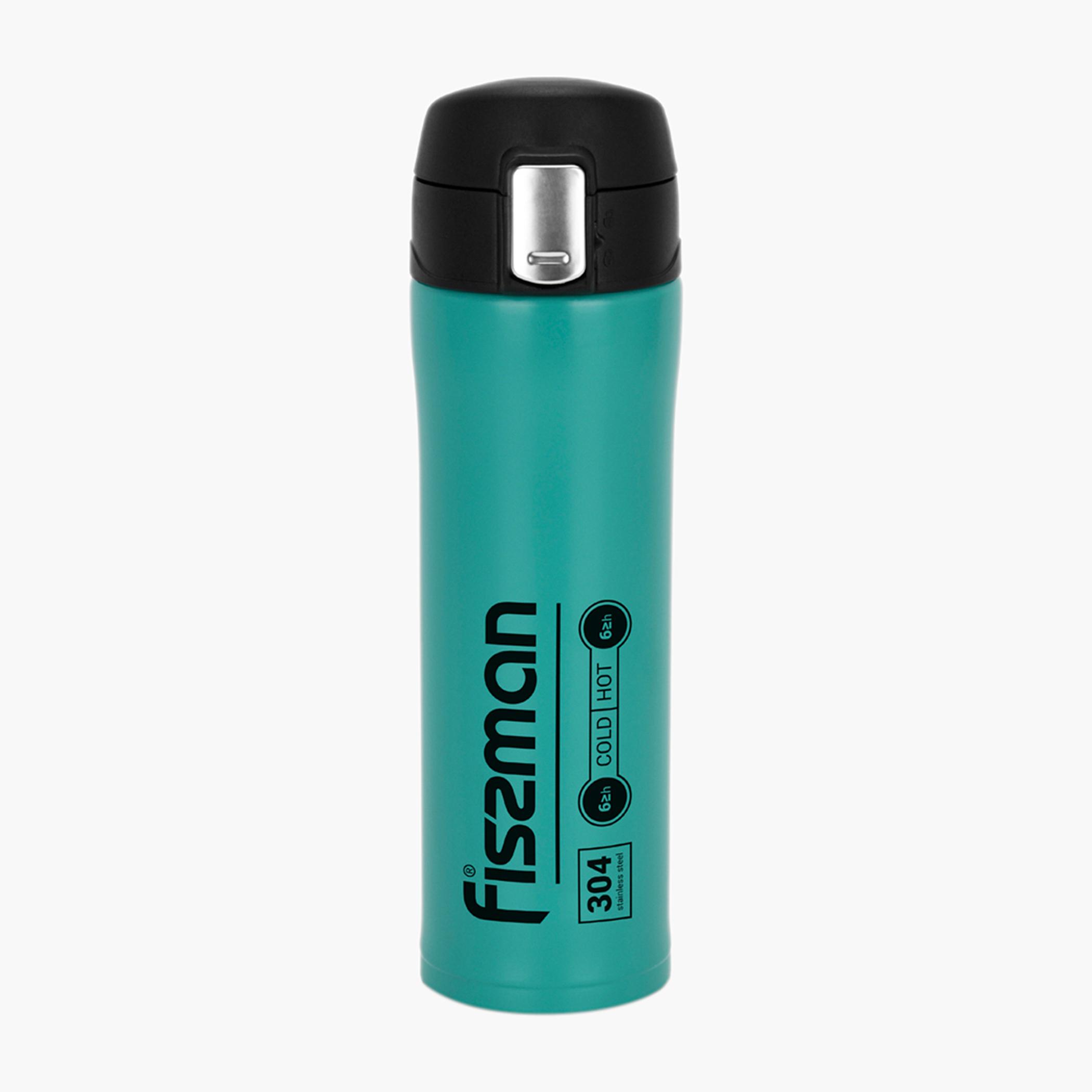 Fissman Stainless Steel Double Wall Vacuum Travel Mug - 450 ml-household-dining-teaandcoffee-mugsandcups-image-1