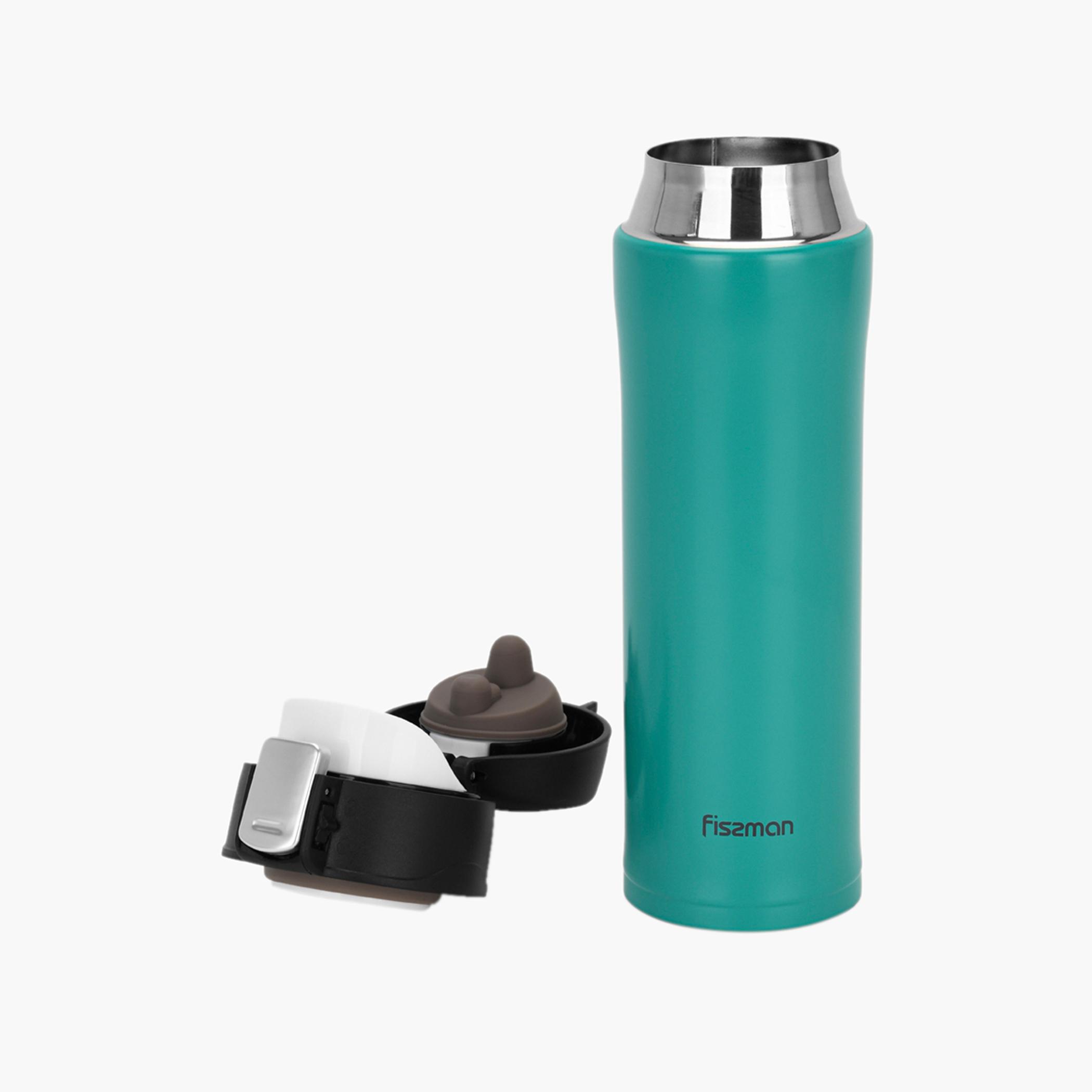 Fissman Stainless Steel Double Wall Vacuum Travel Mug - 450 ml-household-dining-teaandcoffee-mugsandcups-image-3