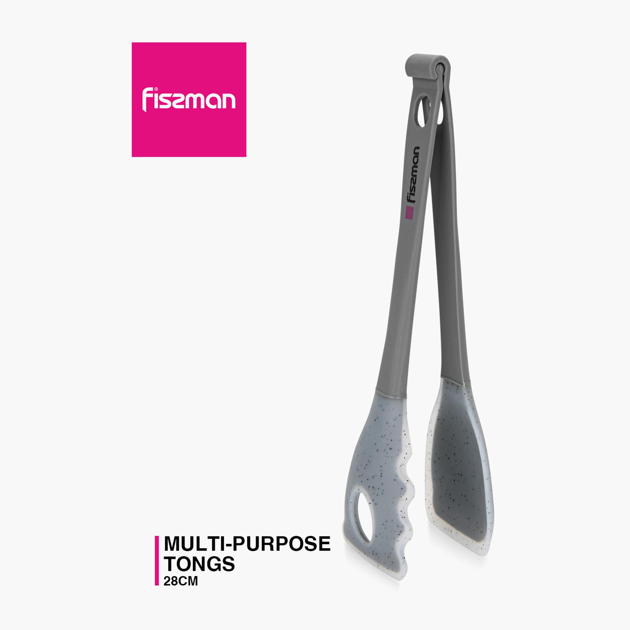 Nylon and Silicone Multi-Purpose Tongs-household-kitchen-kitchentoolsandutensils-cookingutensils-image-2