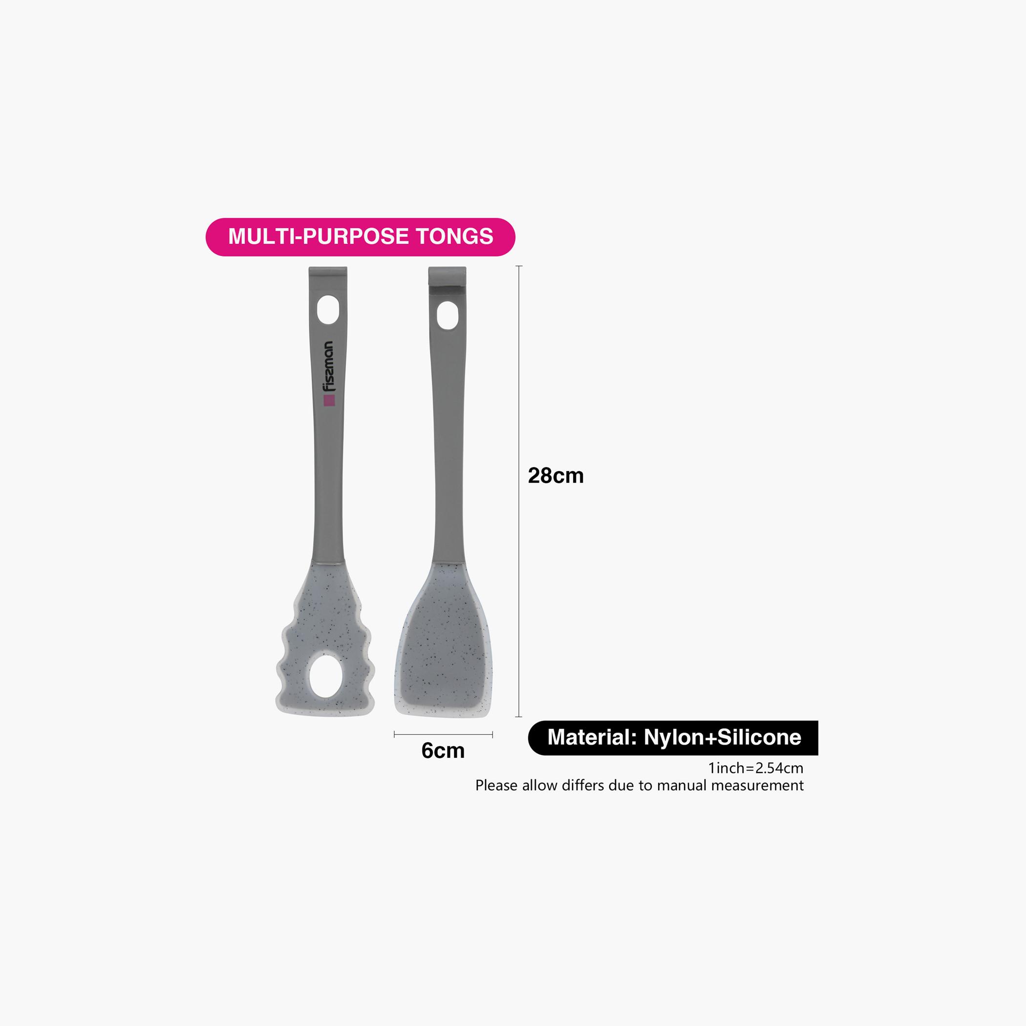 Nylon and Silicone Multi-Purpose Tongs-household-kitchen-kitchentoolsandutensils-cookingutensils-image-5