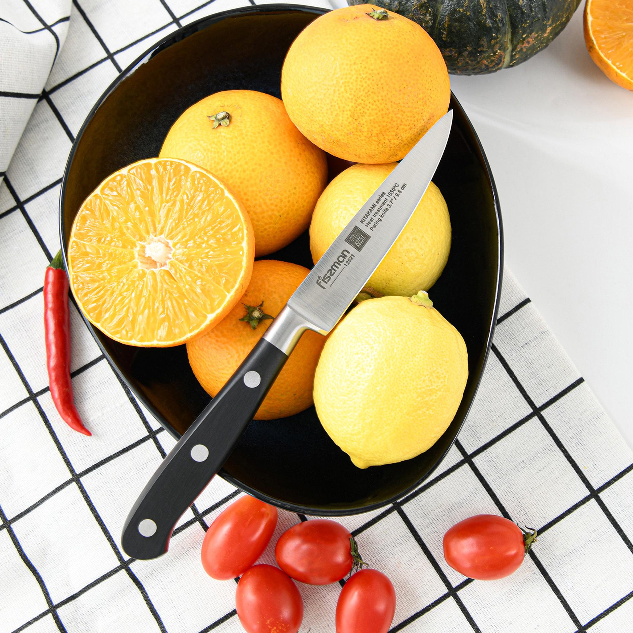 Kitakami 4-inch Stainless Steel Paring Knife-household-kitchen-kitchentoolsandutensils-knives-image-1