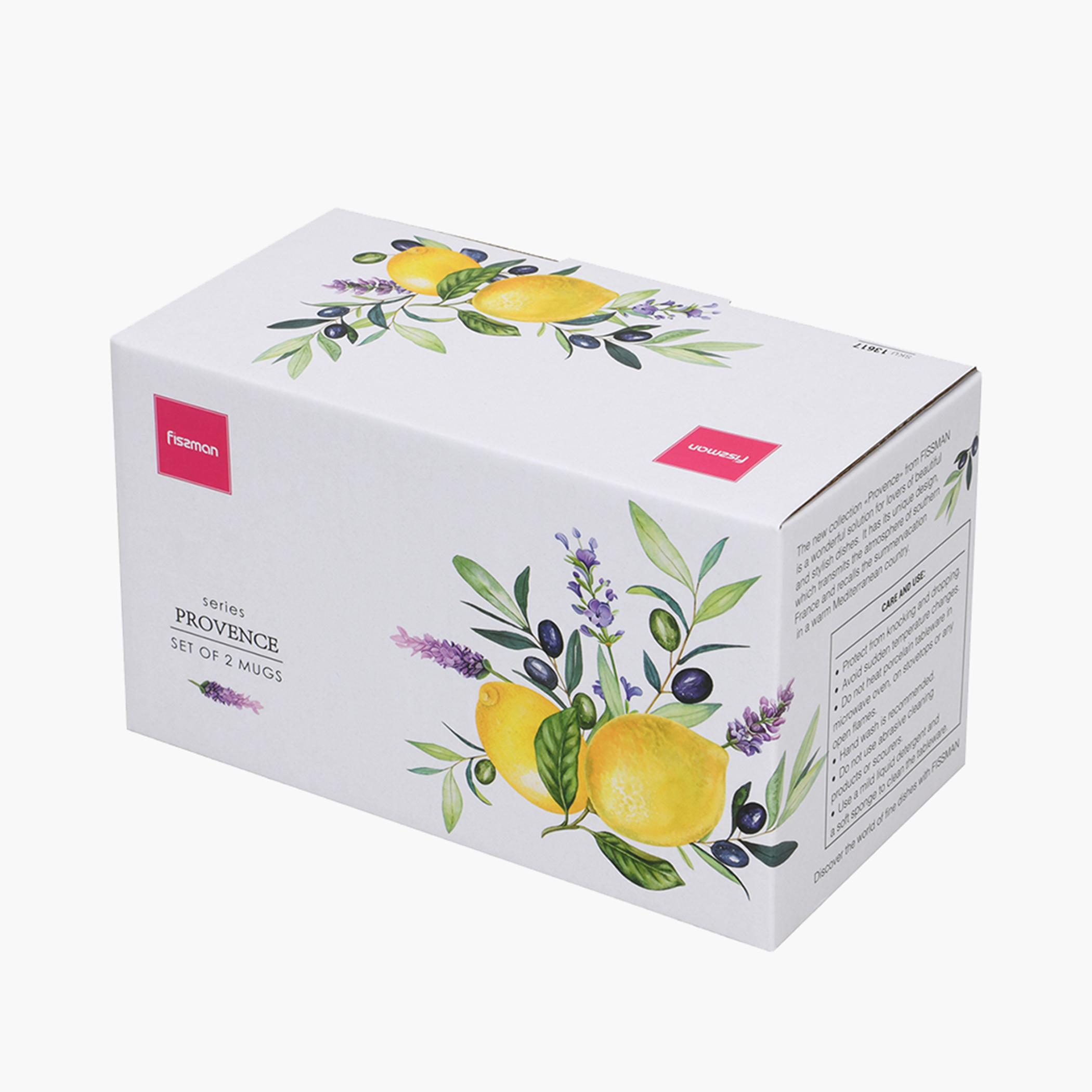Lemon Provence 2-Piece Porcelain Mug Set - 400 ml-household-dining-teaandcoffee-teaandcoffeesets-image-4