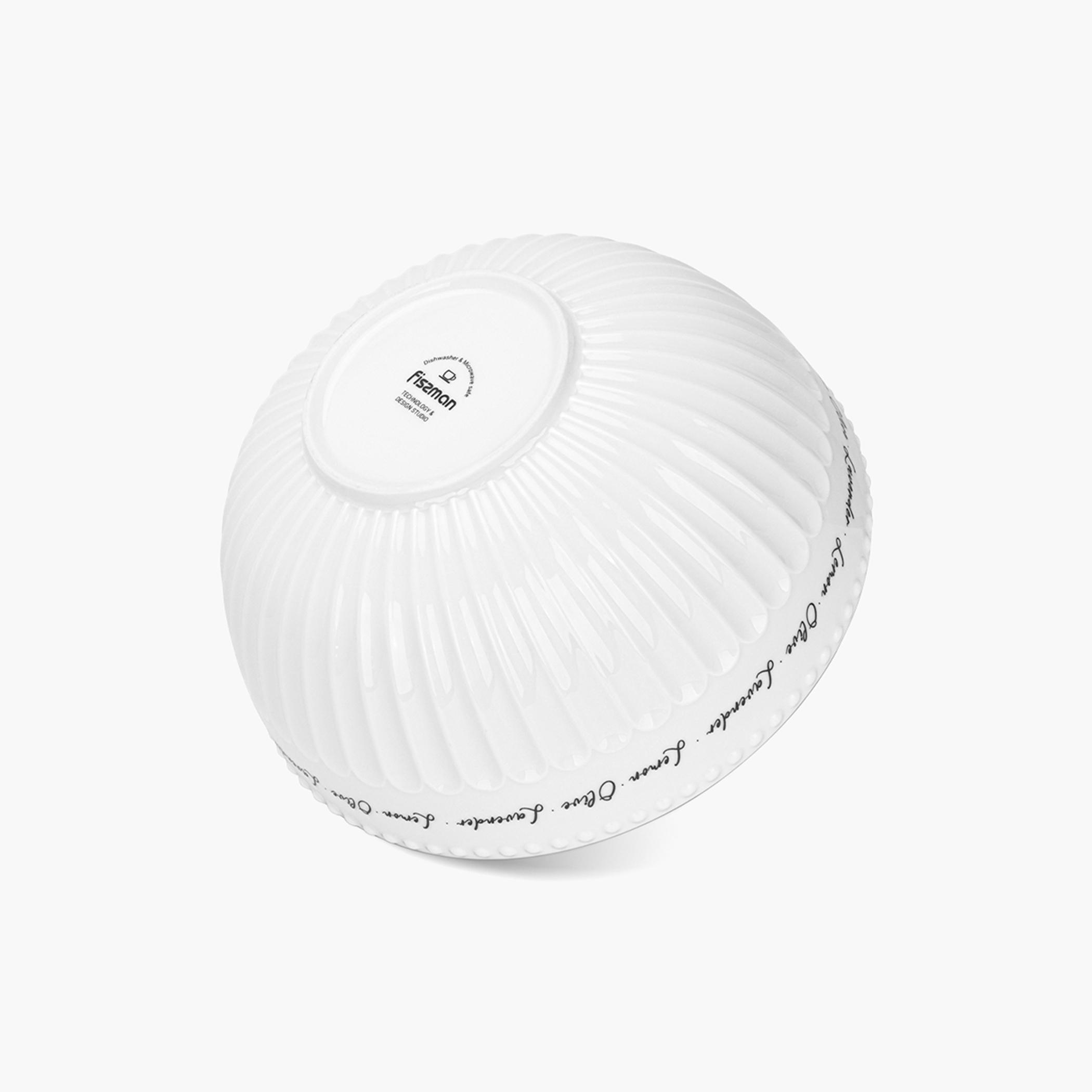 Provence Series Porcelain Salad Bowl - 20 cm-household-dining-dinnerware-bowls-image-3