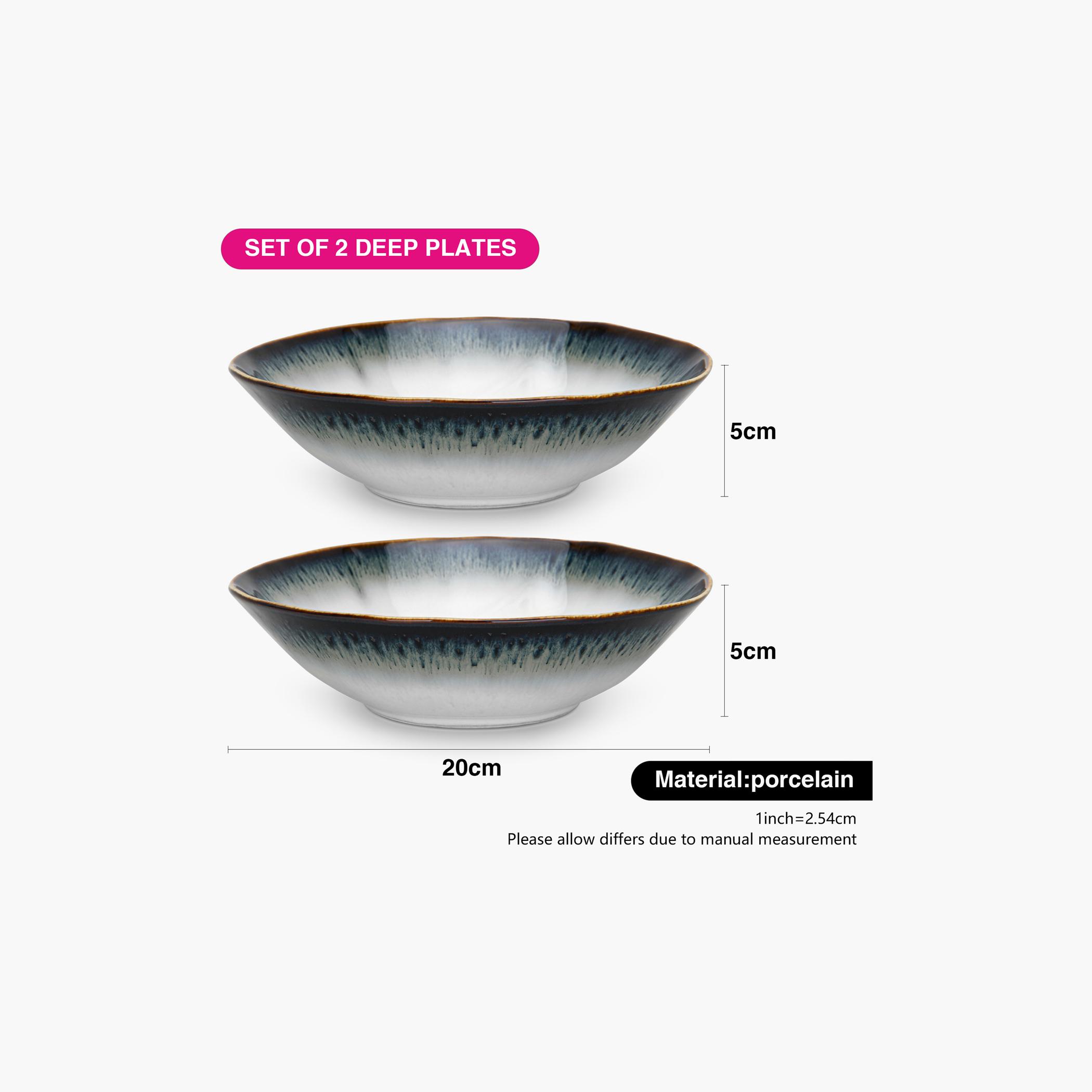 Galactica 2-Piece Deep Plate Set -  20 cm-household-dining-dinnerware-dinnersets-image-4