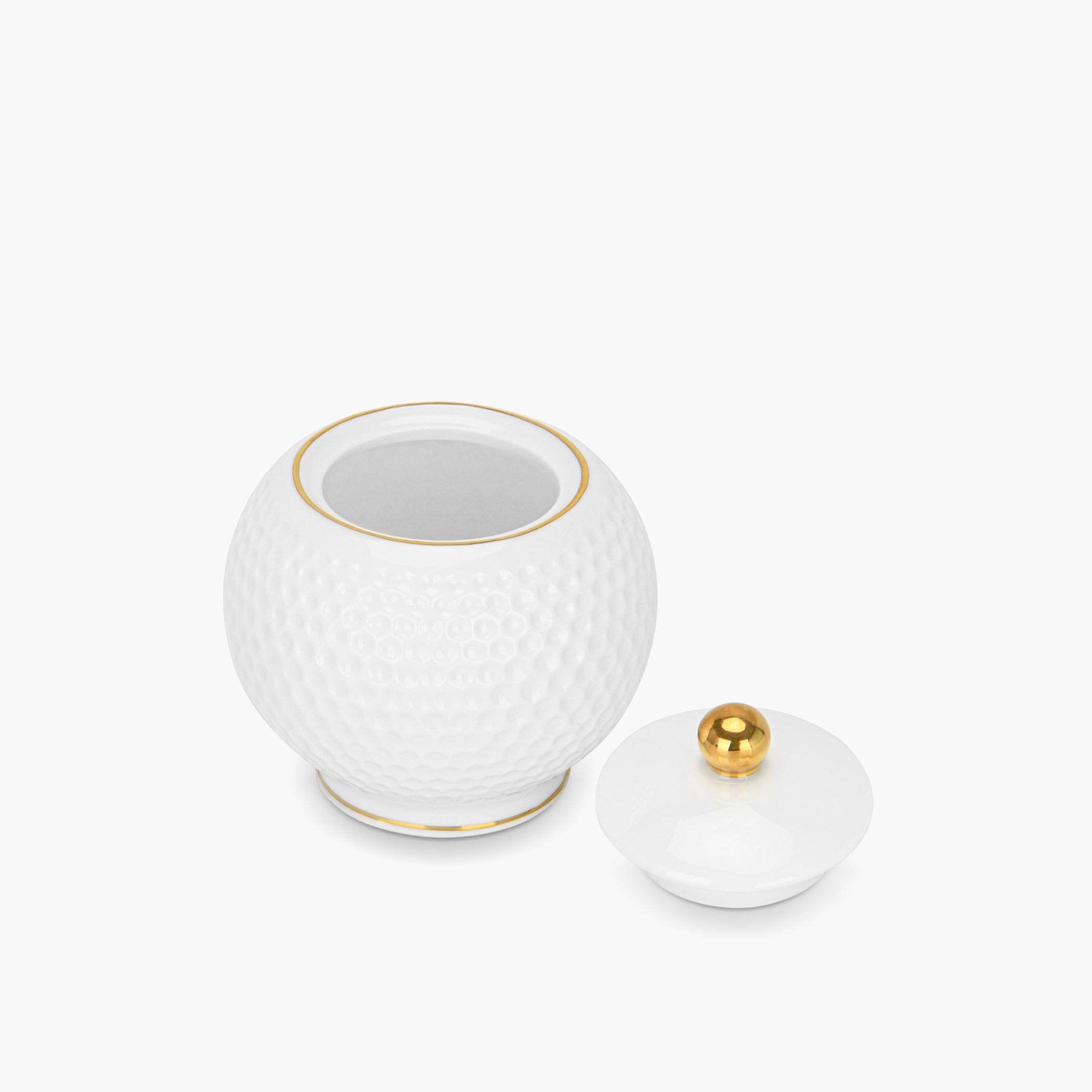 Fissman Bone China Sugar Pot - 260 ml-household-kitchen-kitchentoolsandutensils-foodpreparationtools-image-4