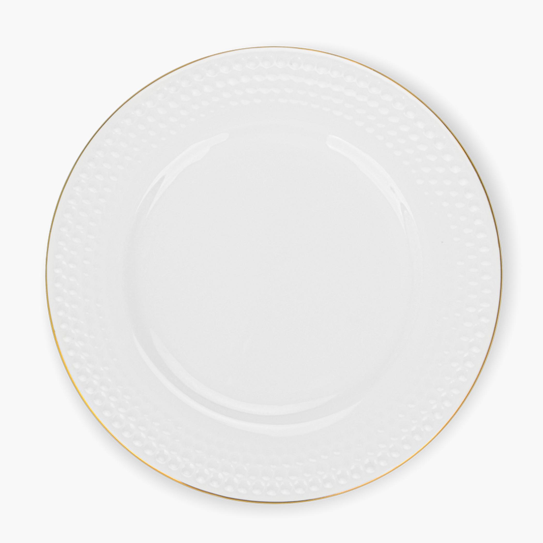 NOEMI 2-Piece Fine Bone China Dinner Plate Set - 20 cm-household-dining-dinnerware-plates-image-2