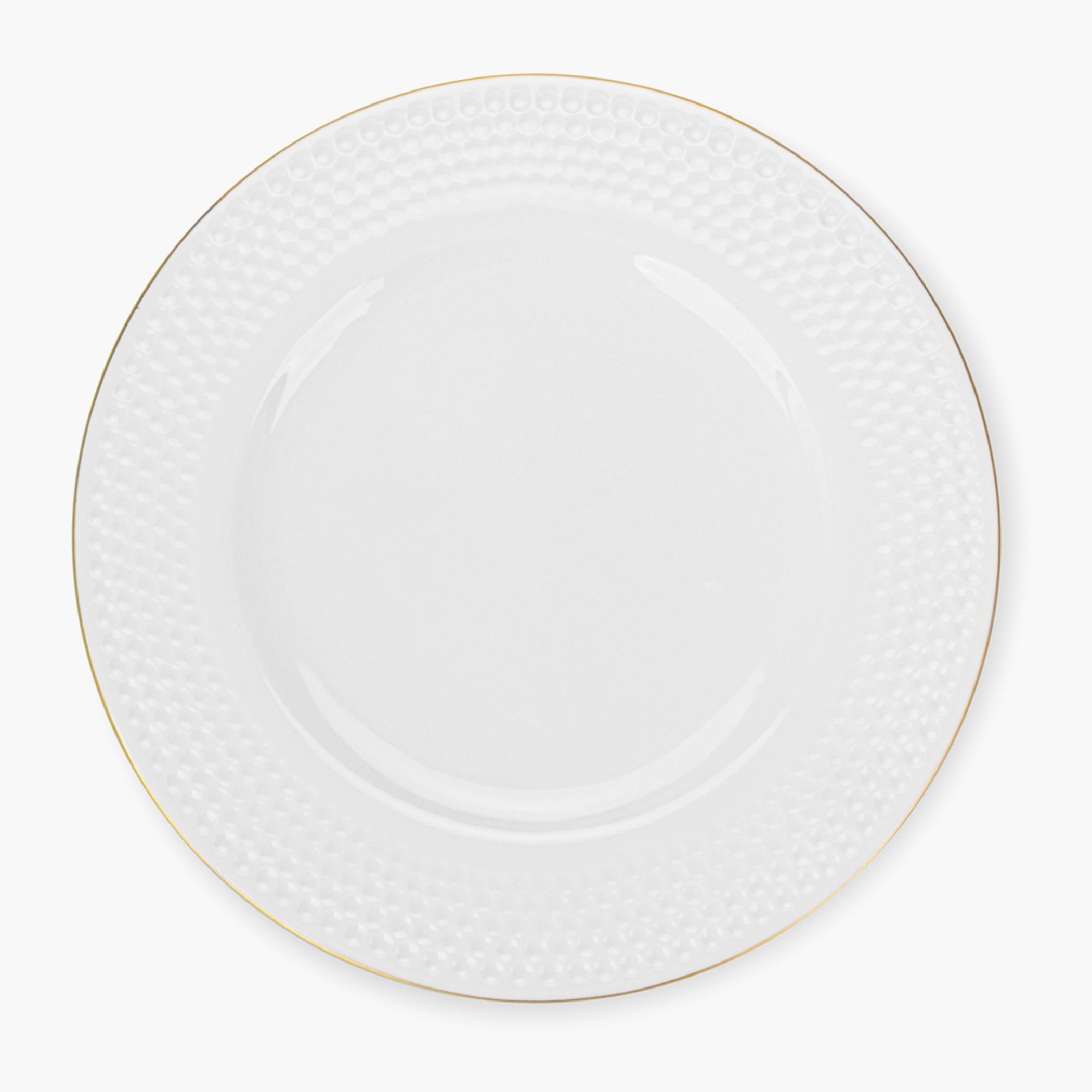 NOEMI 2-Piece Fine Bone China Plate Set - 25 cm-household-dining-dinnerware-plates-image-2
