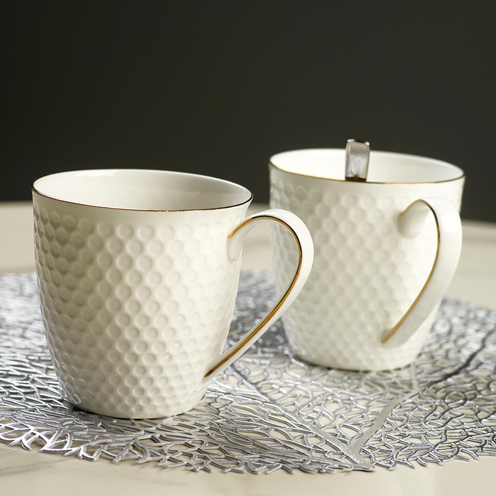 NOEMI 2-Piece Fine Bone China Mug Set - 400 ml-household-dining-teaandcoffee-mugsandcups-image-1