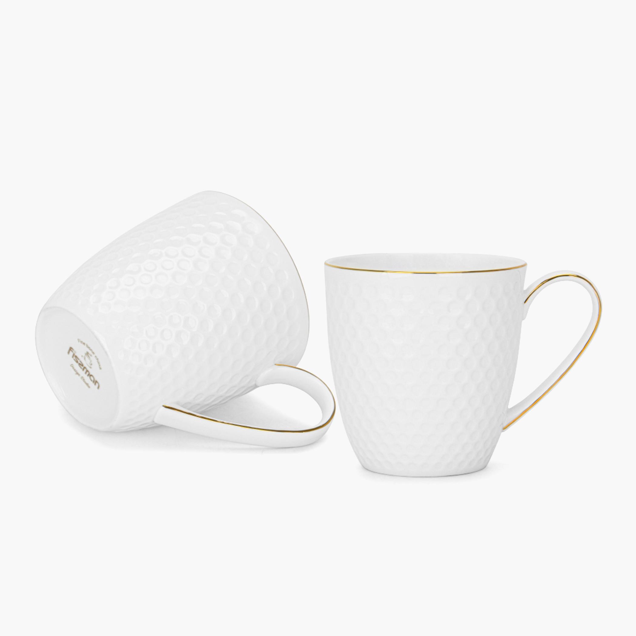 NOEMI 2-Piece Fine Bone China Mug Set - 400 ml-household-dining-teaandcoffee-mugsandcups-image-4