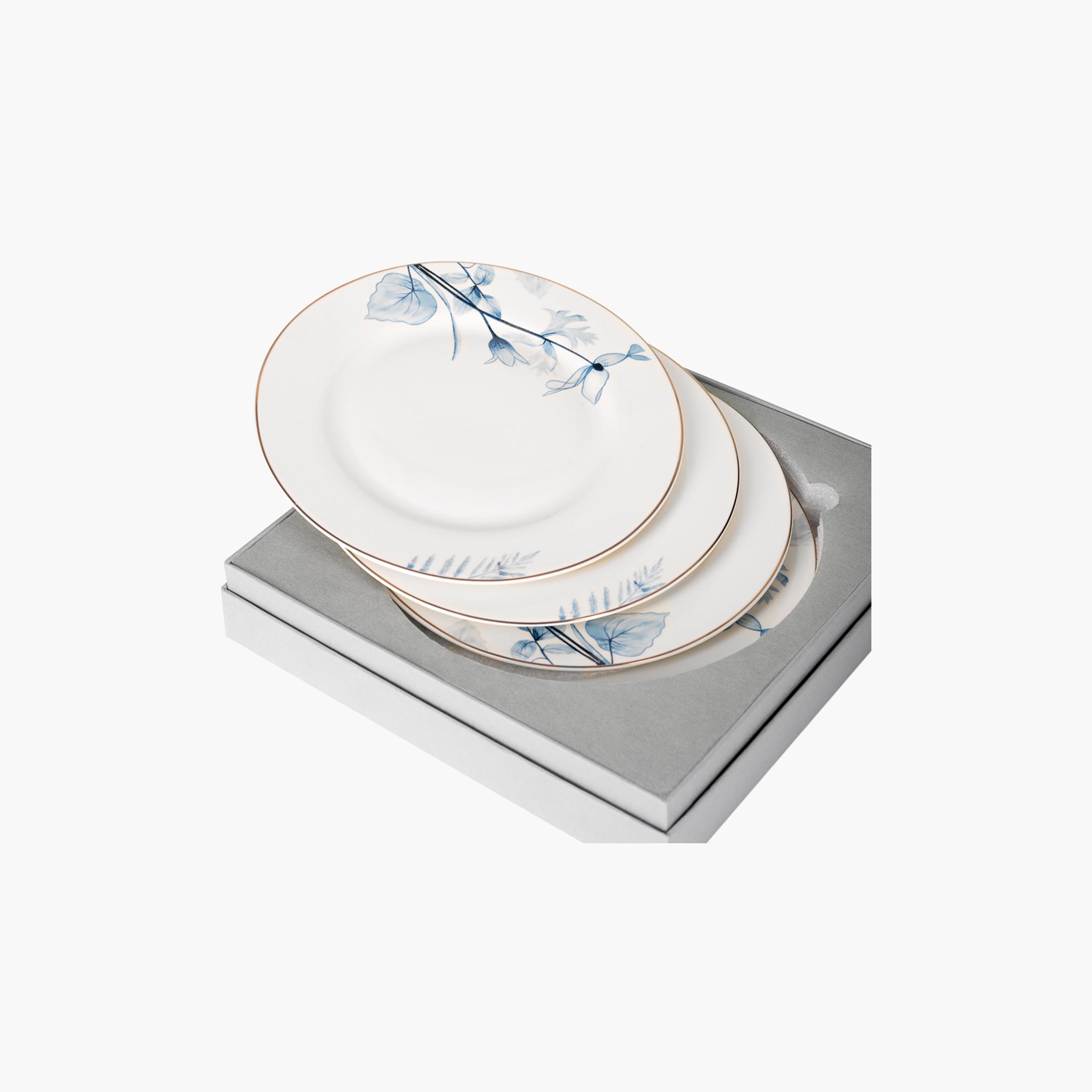 Lyon 4-Piece Porcelain Plate Set - 19 cm-household-dining-dinnerware-dinnersets-image-3
