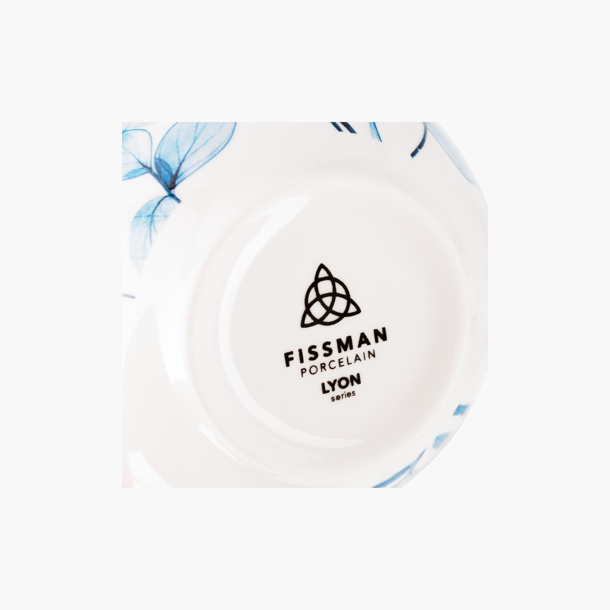 Lyon 4-Piece Porcelain Cup and Saucer Set - 220 ml-household-dining-teaandcoffee-teaandcoffeesets-image-8