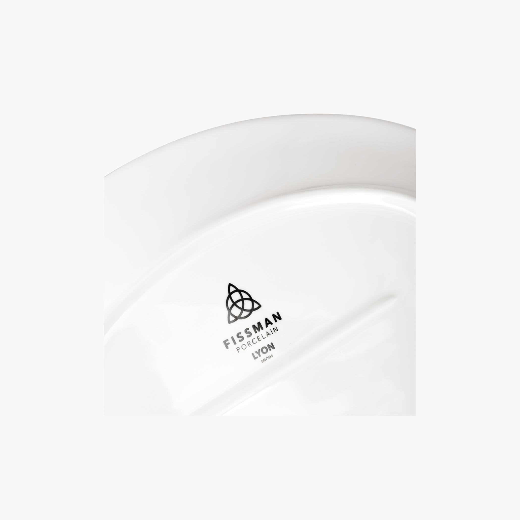 Lyon Porcelain Oval Plate - 22 cm-household-dining-dinnerware-dinnersets-image-7