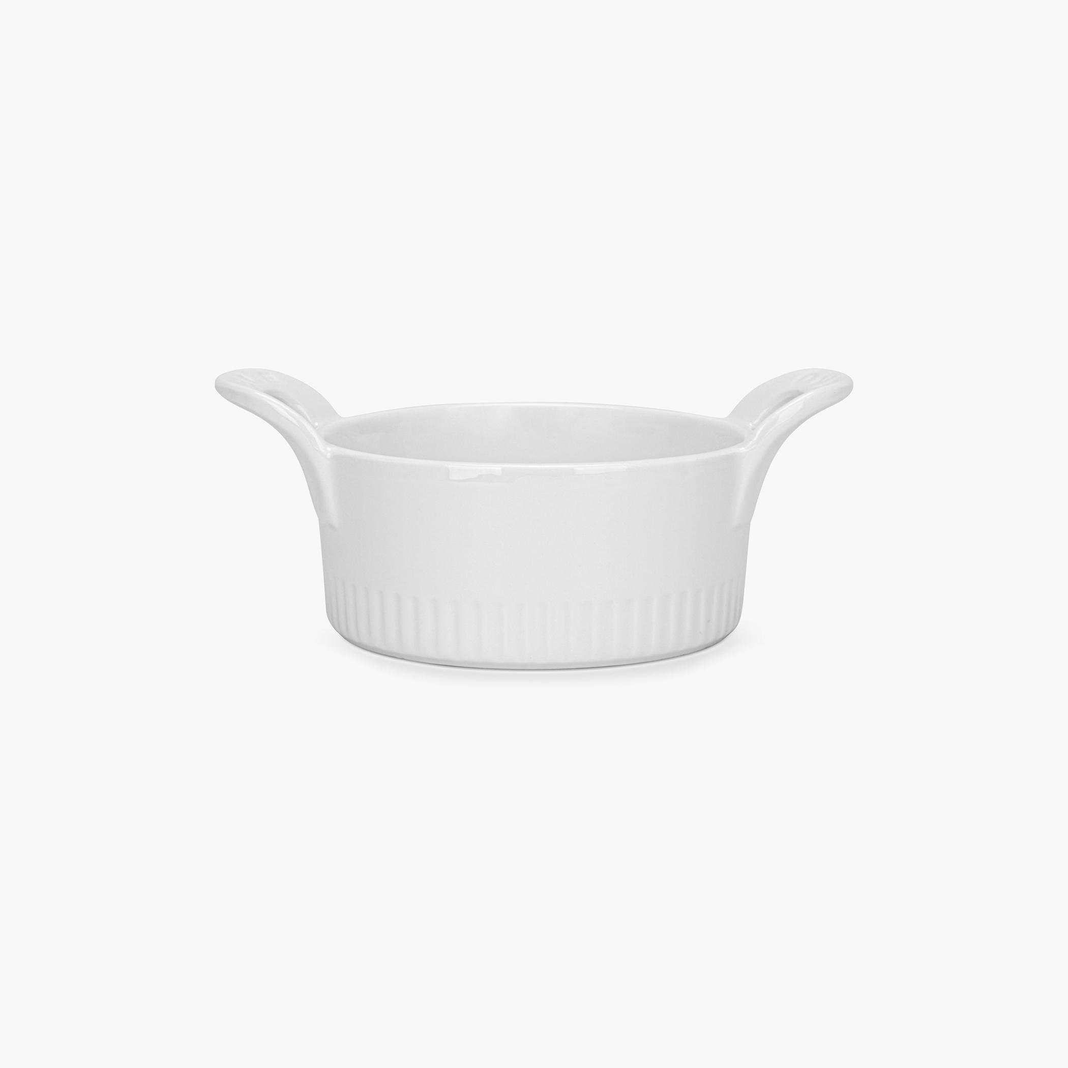Round 2-Piece Porcelain Baking Dish Set - 11x6 cm-household-kitchen-bakeware-bakingdishes-image-4
