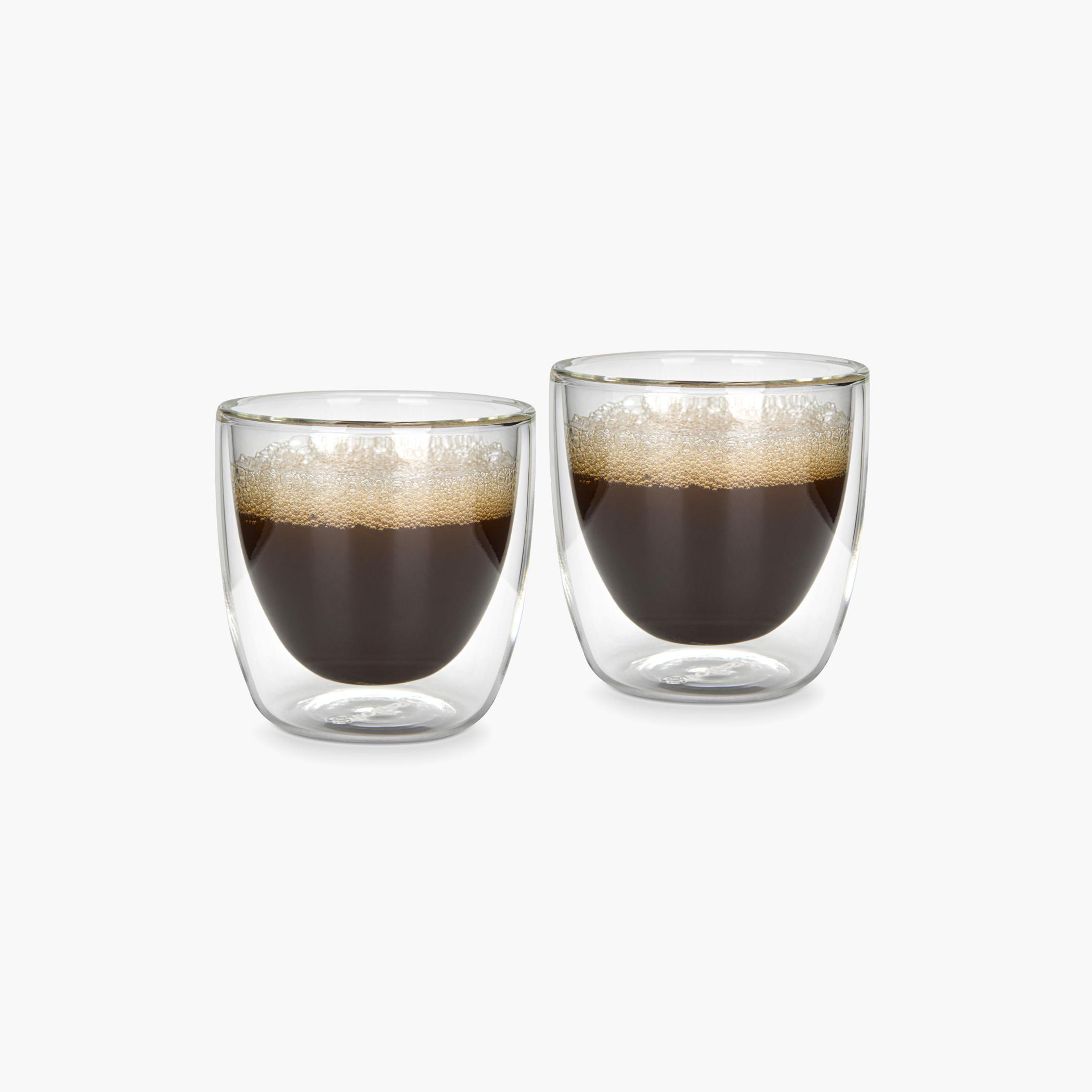 Fissman 2-Piece Borosilicate Glass Double Wall Glass Set - 100 ml-household-dining-glassware-drinkingglasses-image-2
