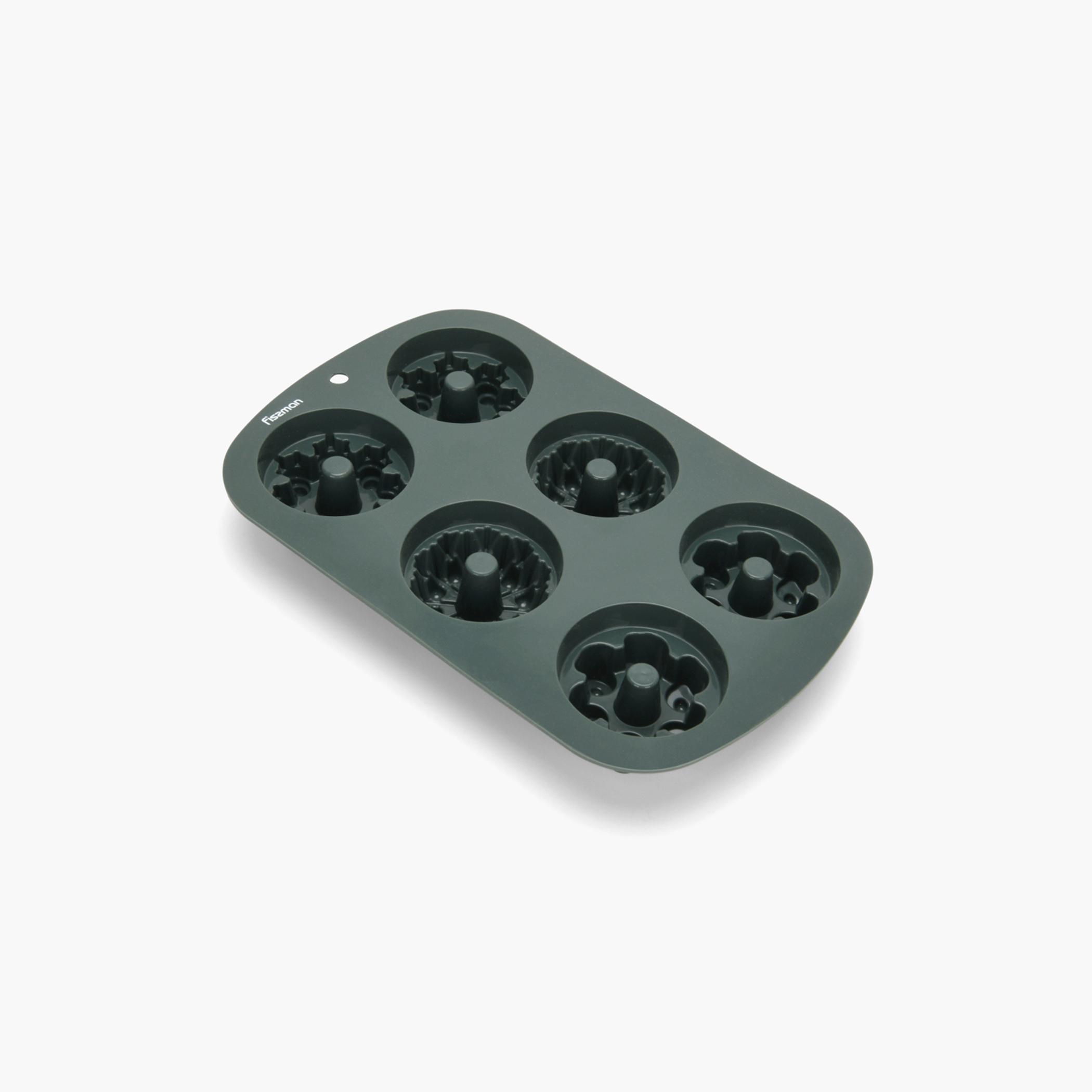 Silicone 6-Cup Muffin Mould-household-kitchen-bakeware-bakingpansandmoulds-image-1