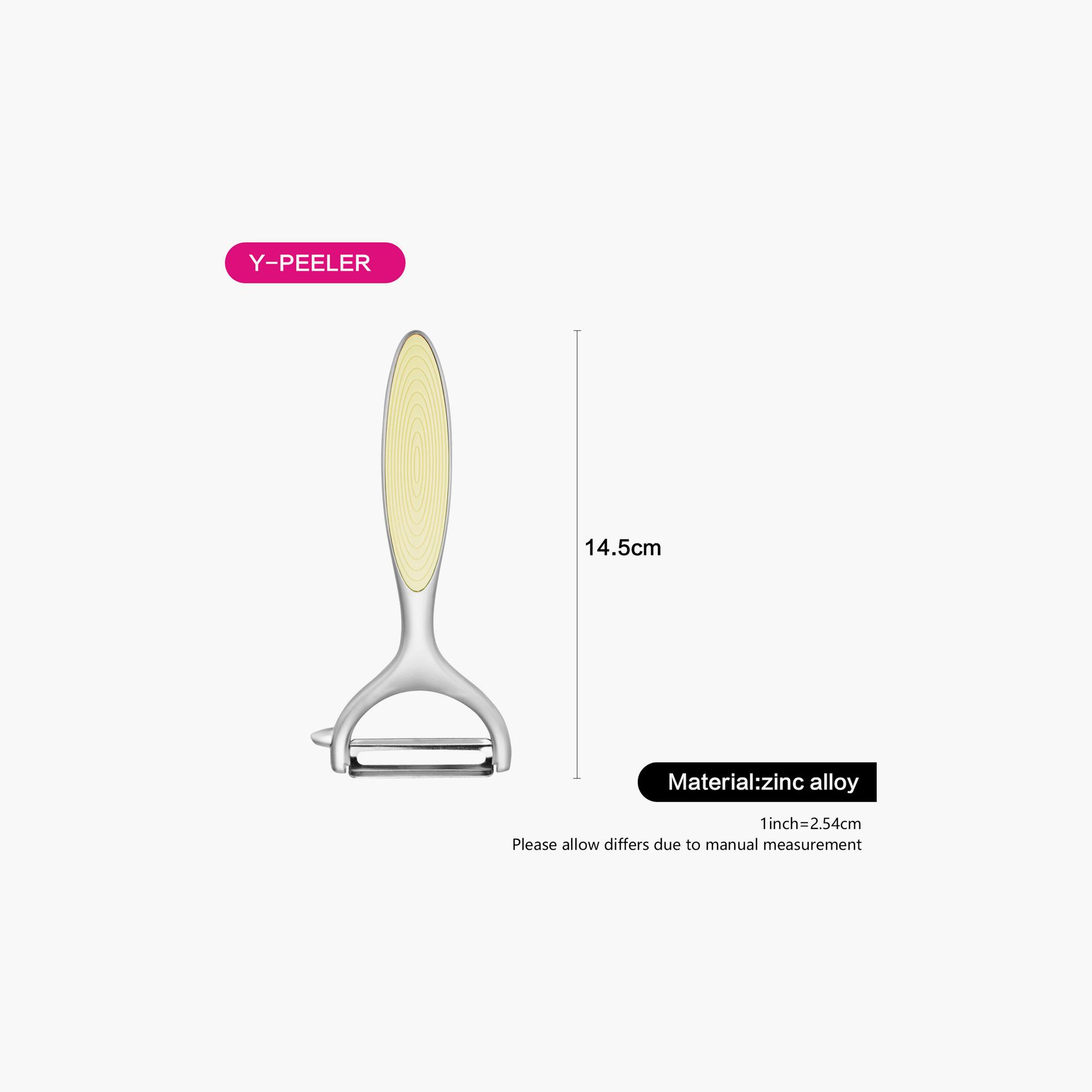Y-Shaped Metal Alloy Peeler-household-kitchen-kitchentoolsandutensils-foodpreparationtools-image-2