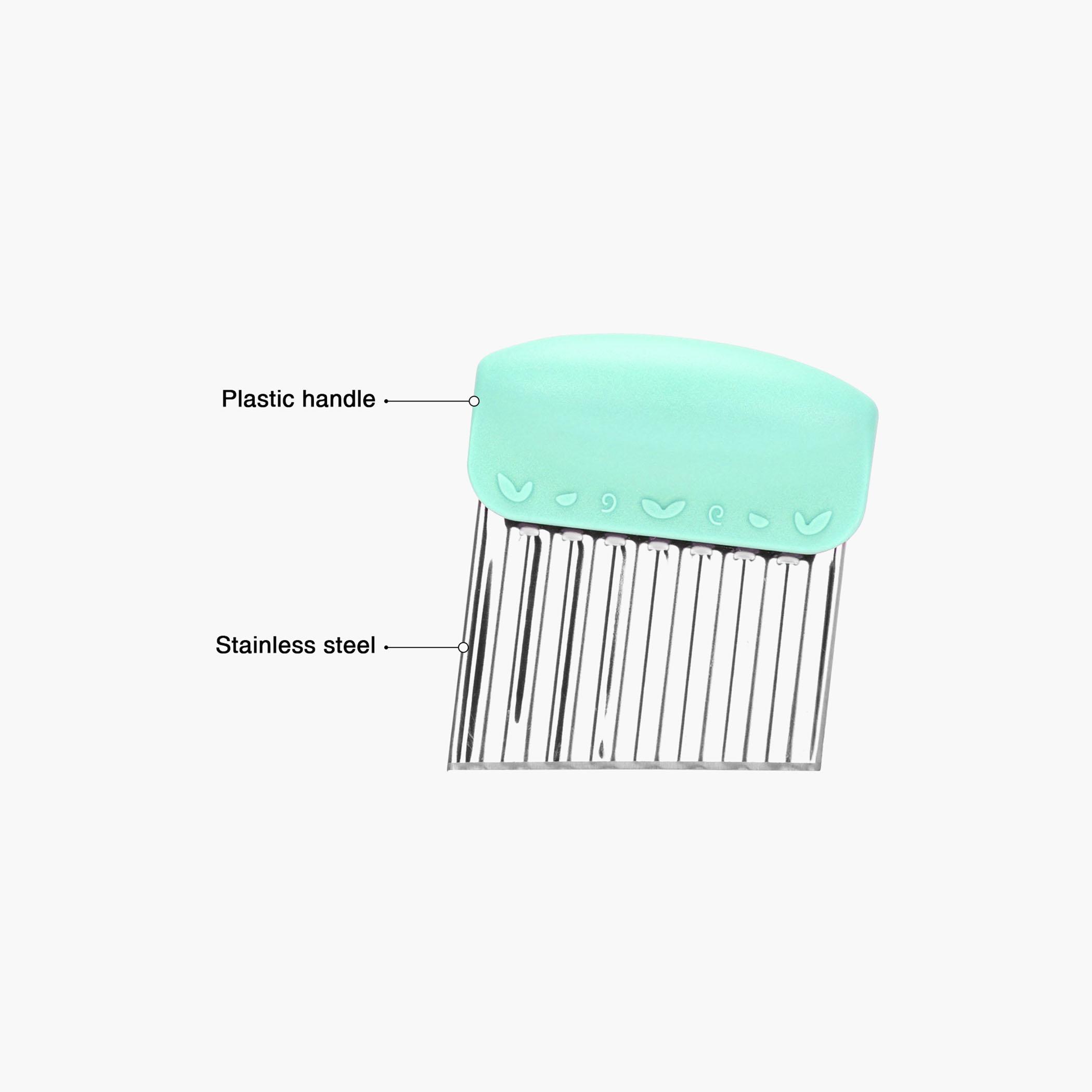Stainless Steel Vegetable Crinkle Cutter-household-kitchen-kitchentoolsandutensils-foodpreparationtools-image-2