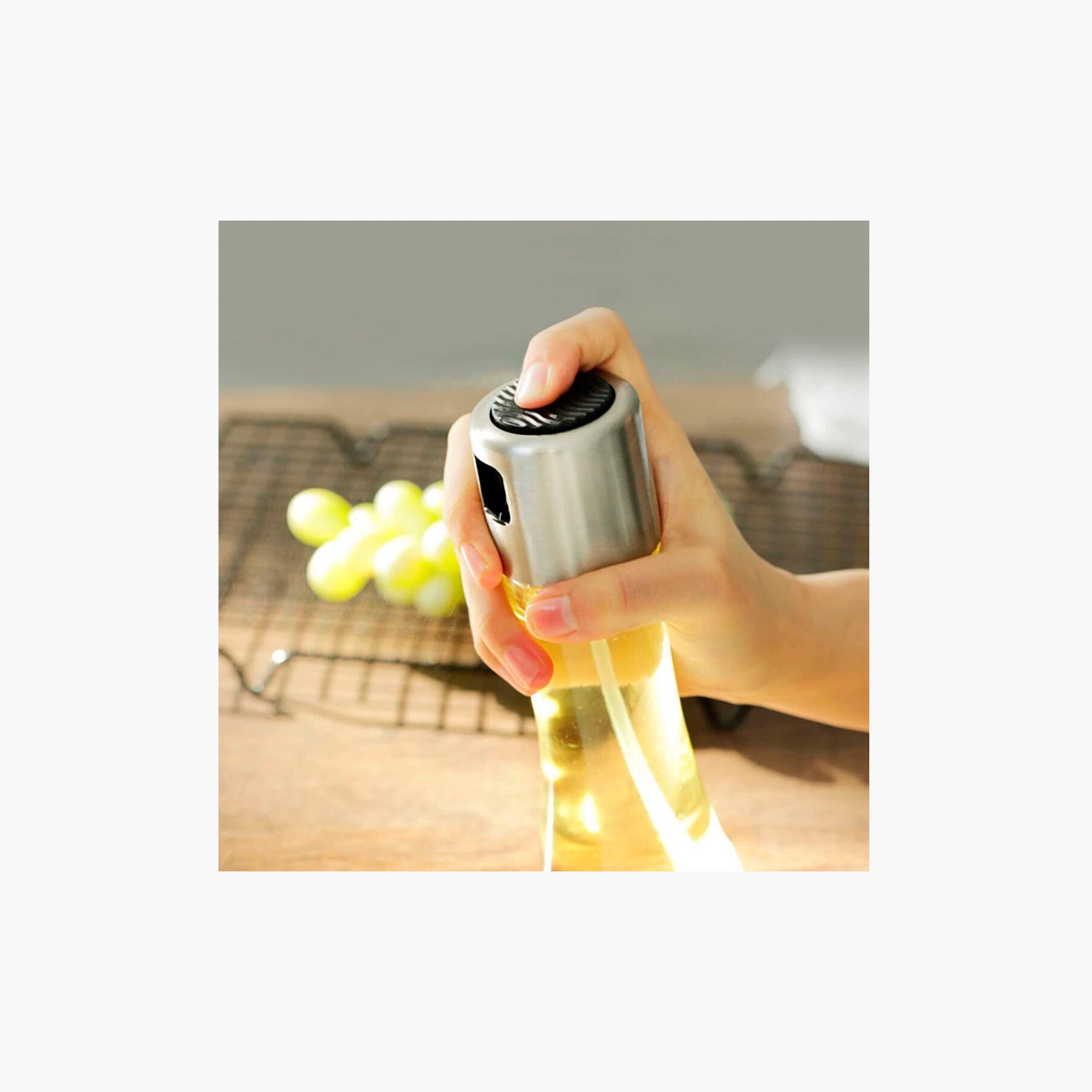 Glass Oil and Vinegar Spray Bottle - 180 ml-household-kitchen-foodstorage-oilandvinegar-image-3