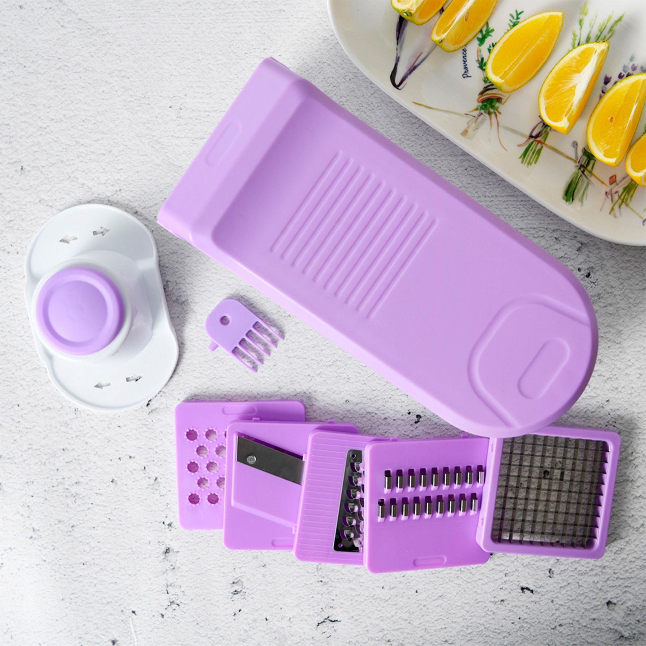 Vegetable Cutter Grater with 6-Blades-household-kitchen-kitchentoolsandutensils-foodpreparationtools-image-3