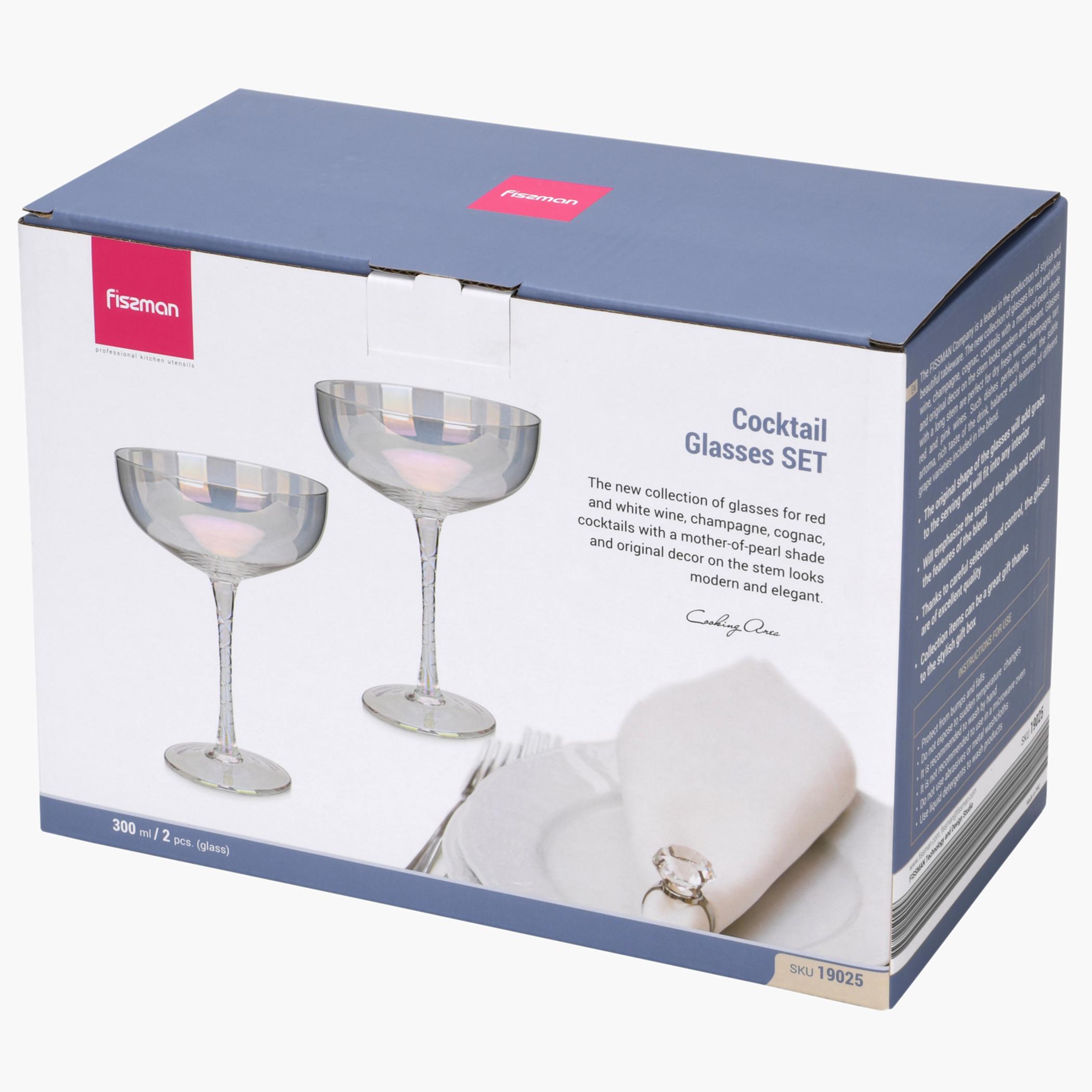 Glass 2-Piece Stemware Set - 300 ml-household-dining-glassware-stemware-image-5