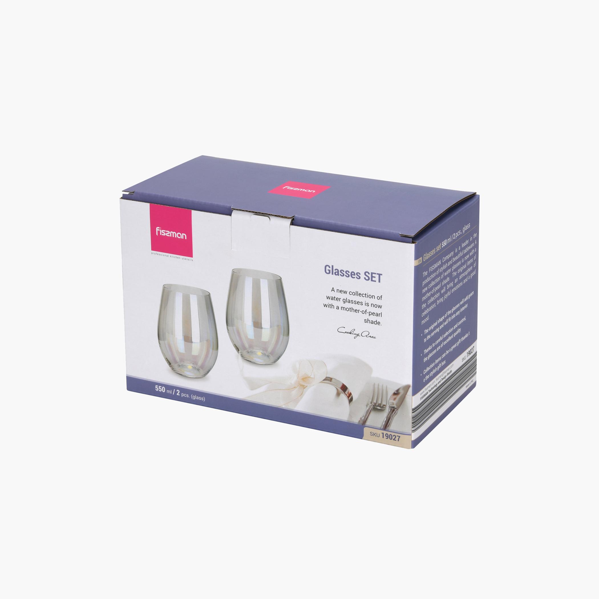 Glass 2-Piece Tumbler Set - 550 ml-household-dining-glassware-stemware-image-4