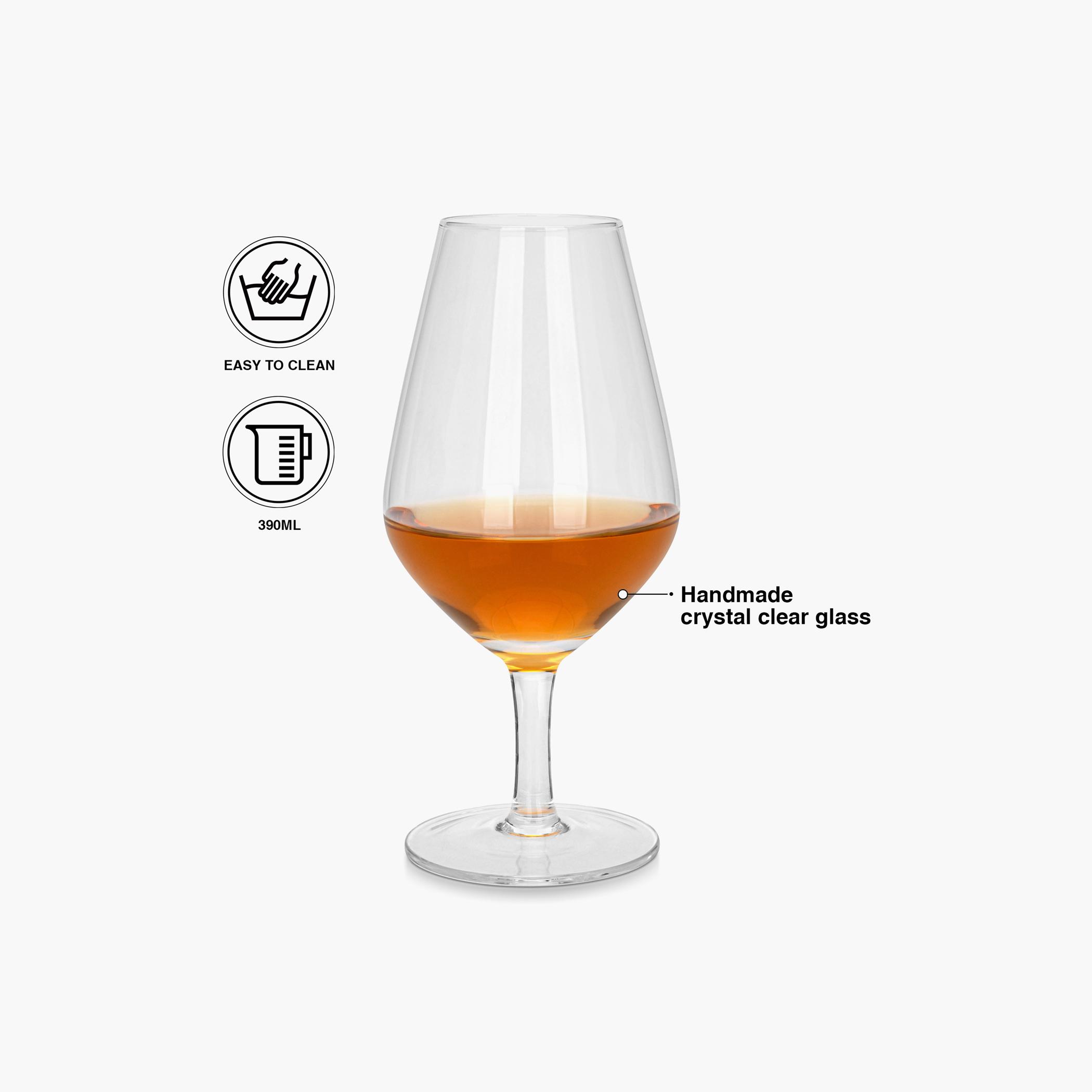 Glass 2-Piece Stemware Set - 390 ml-household-dining-glassware-stemware-image-2