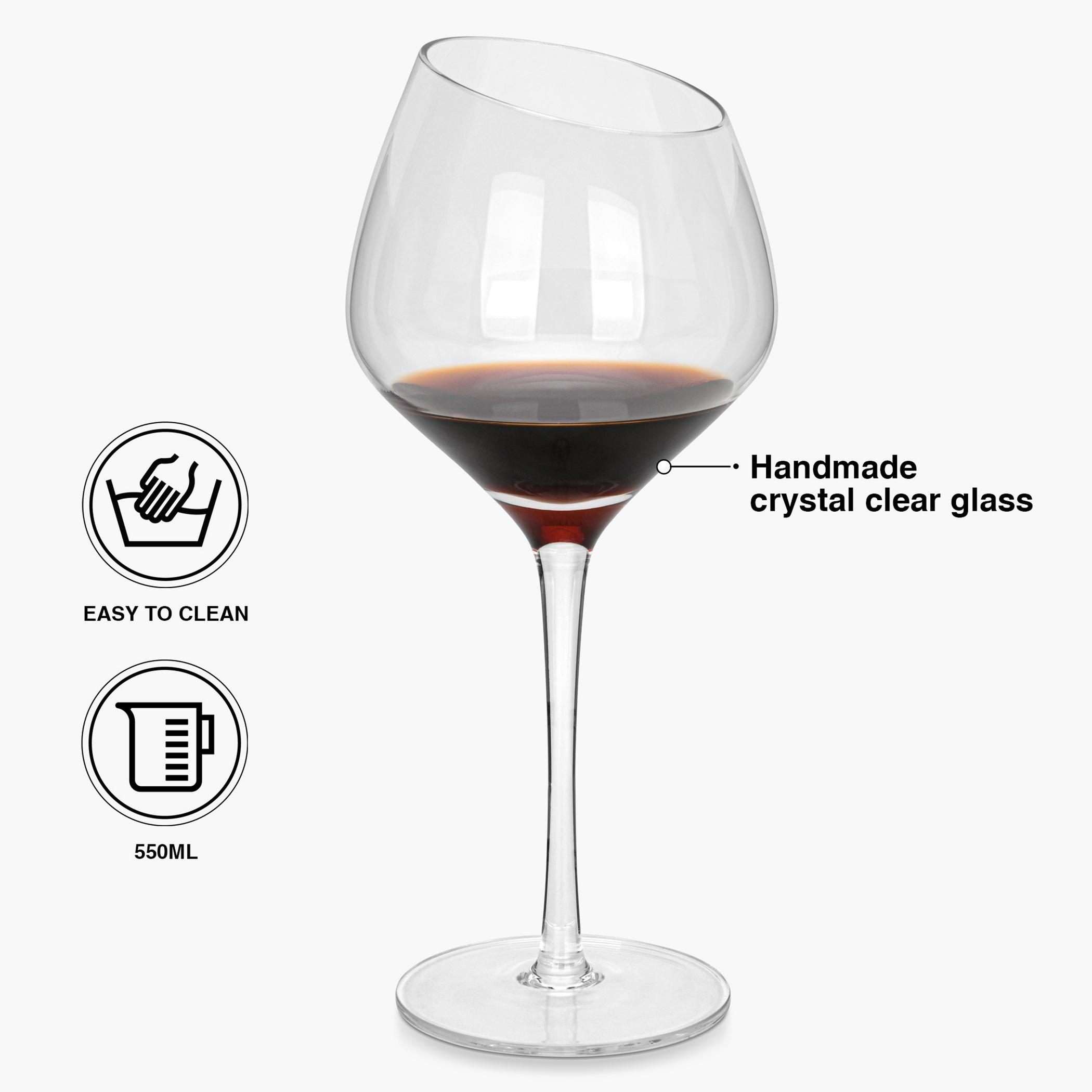 Glass 2-Piece Stemware Set - 550 ml-household-dining-glassware-stemware-image-2