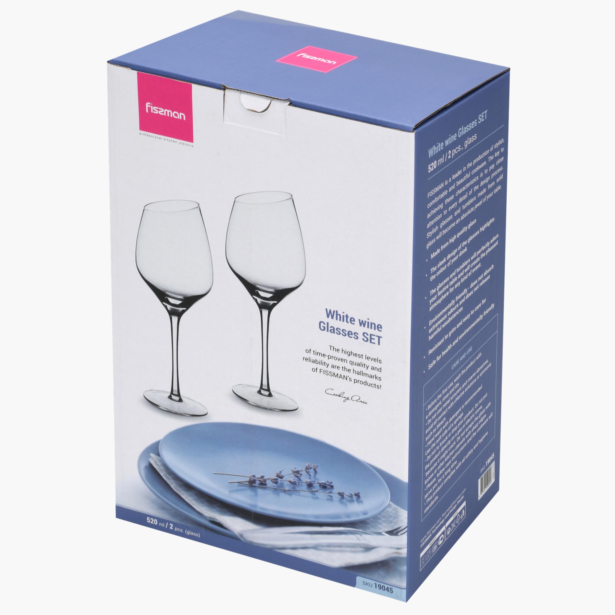 Glass 2-Piece Stemware Set - 520 ml-household-dining-glassware-stemware-image-5