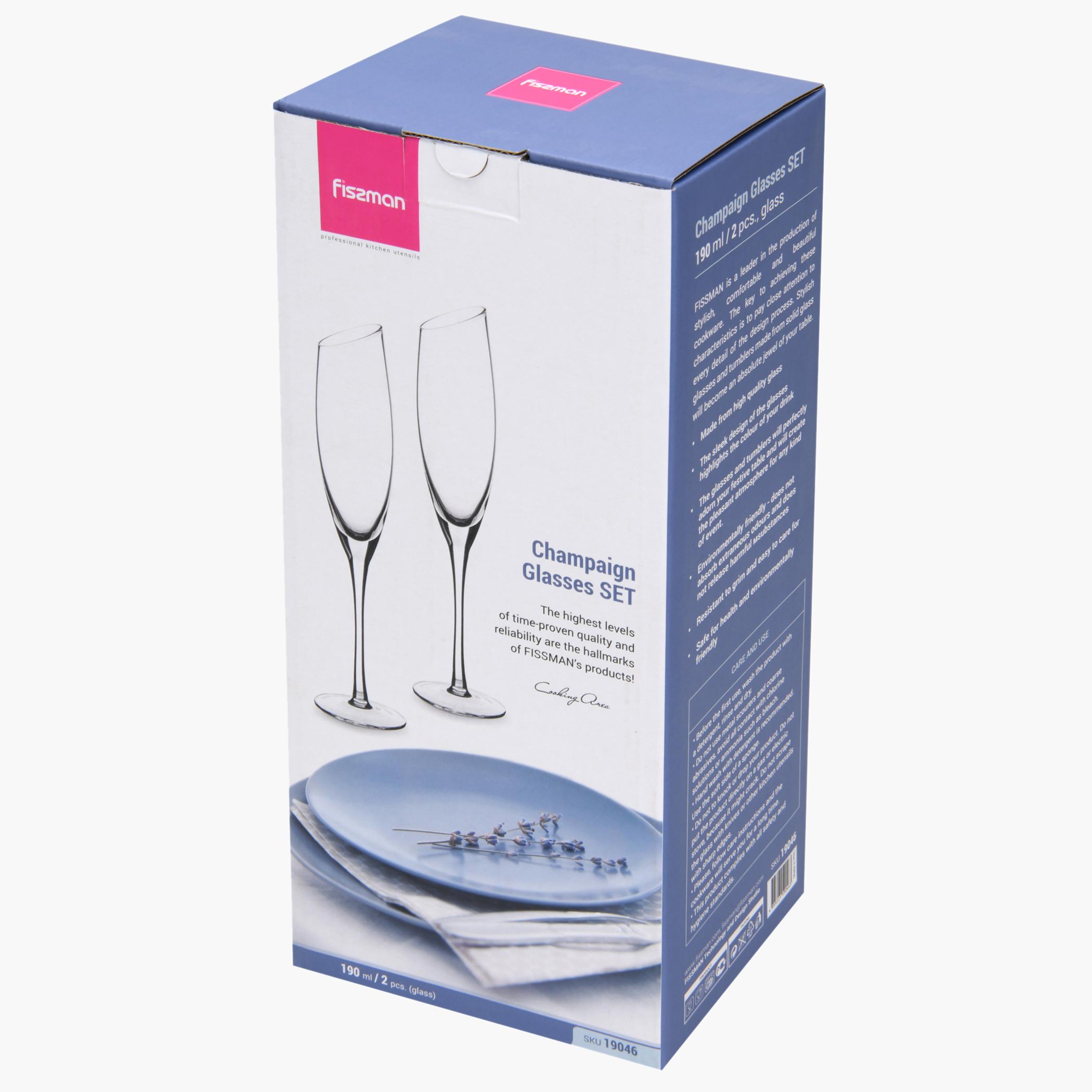 طقم أكواب قطعتين من فيسمان - 190 مل-household-dining-glassware-stemware-image-5