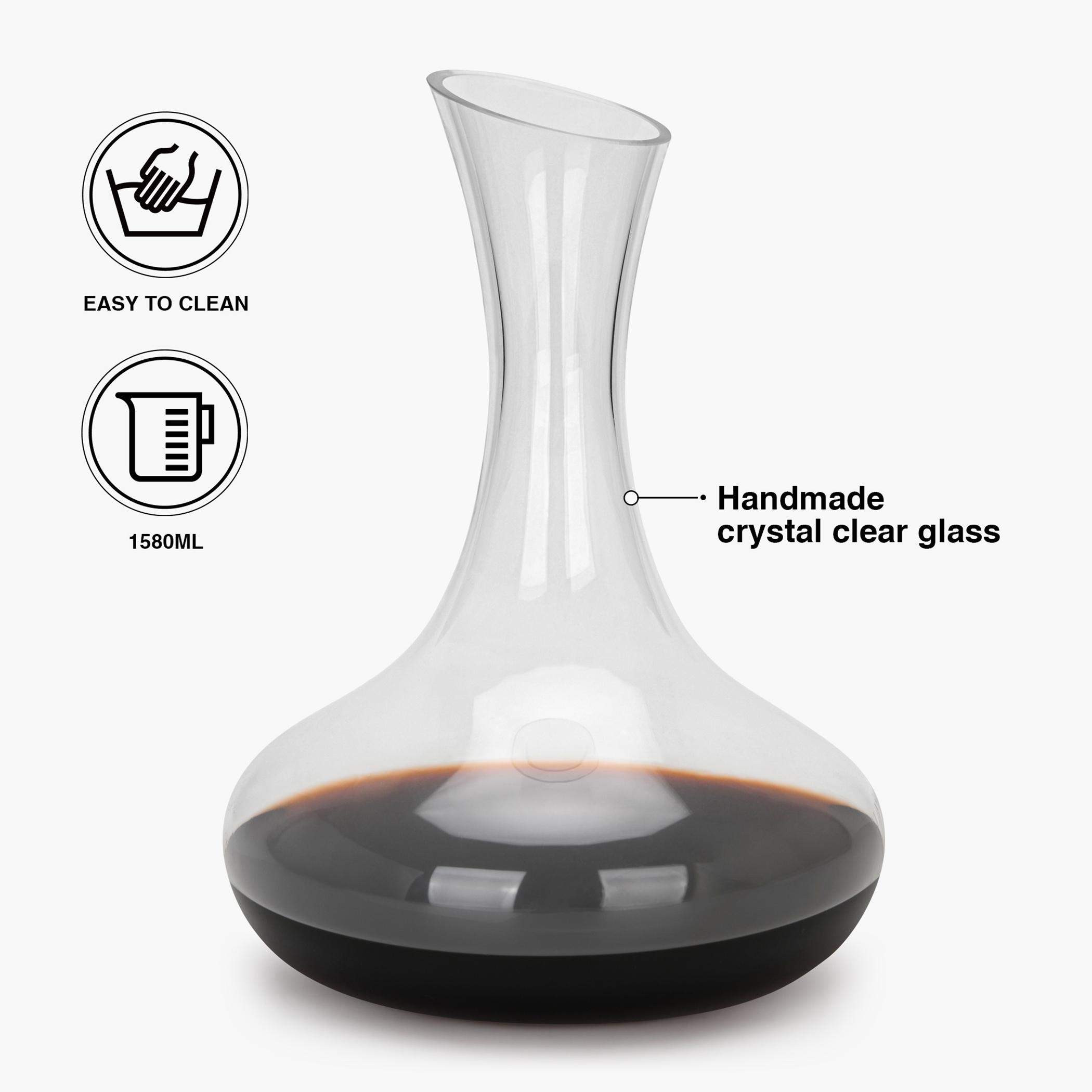 إبريق زجاجي من فيسمان- 1.58 لتر-household-dining-drinkserveware-jugsdecantersandcarafes-image-2