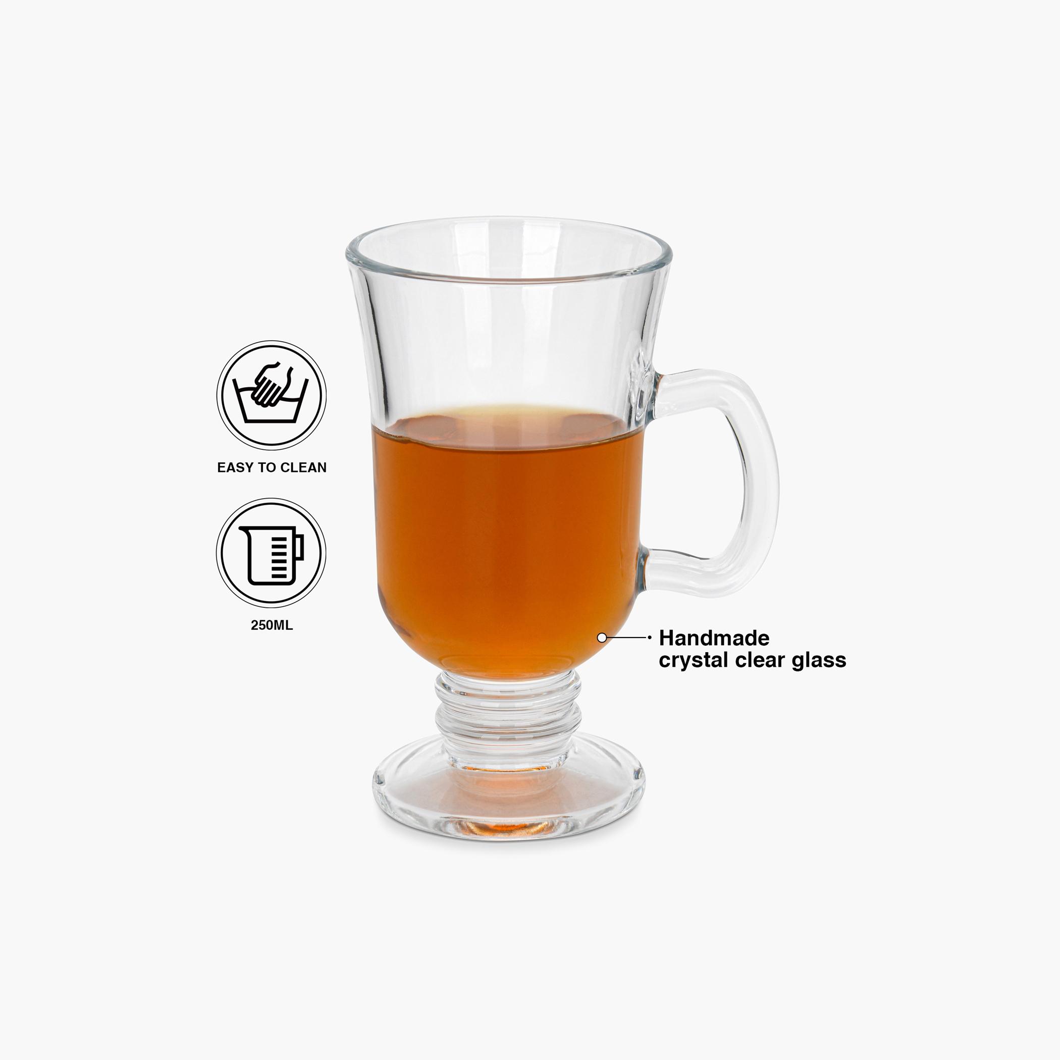 Glass 2-Piece Irish Coffee Mug Set - 250 ml-household-dining-teaandcoffee-teaandcoffeesets-image-4