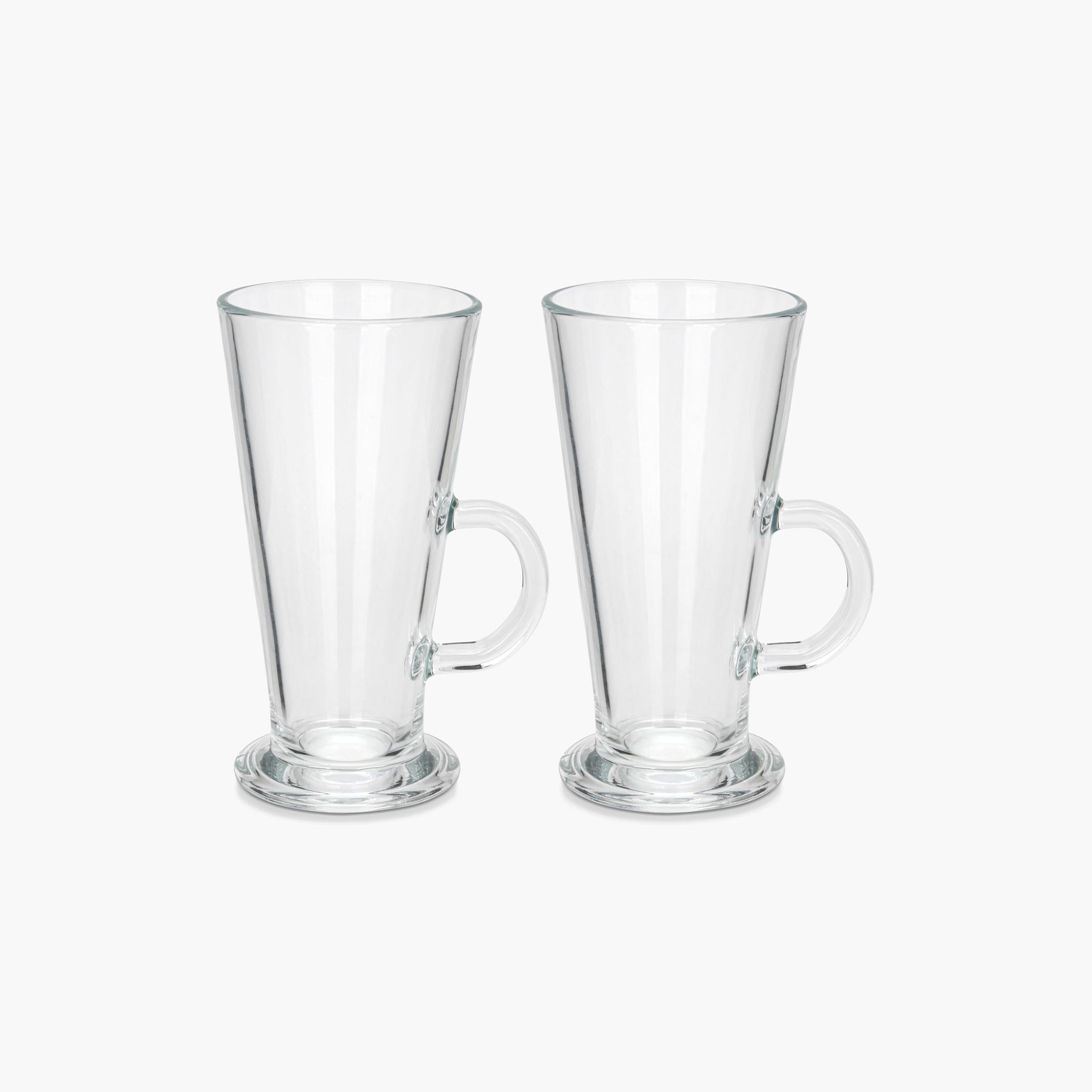 طقم مجات لاتيه زجاج من قطعتين من فيسمان - 280 مل-household-dining-teaandcoffee-teaandcoffeesets-image-4