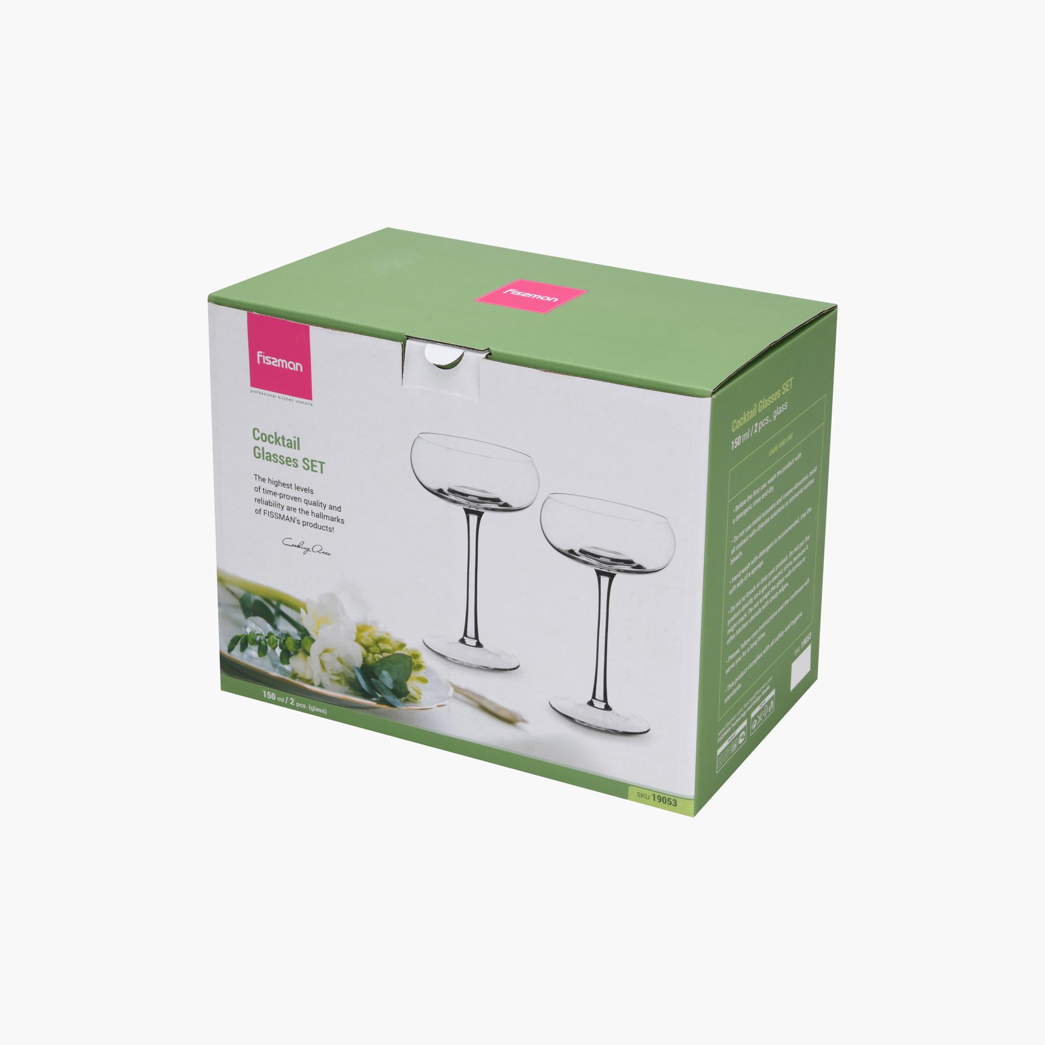 طقم أكواب عصير من قطعتين من فيسمان - 150 مل-household-dining-glassware-stemware-image-5