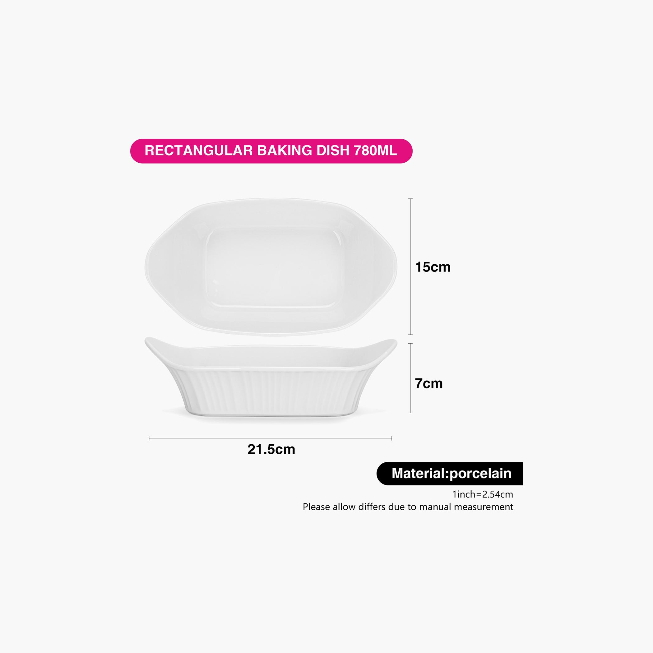 صحن خبز بورسلين من فيسمان - 780 مل-household-kitchen-bakeware-bakingdishes-image-4