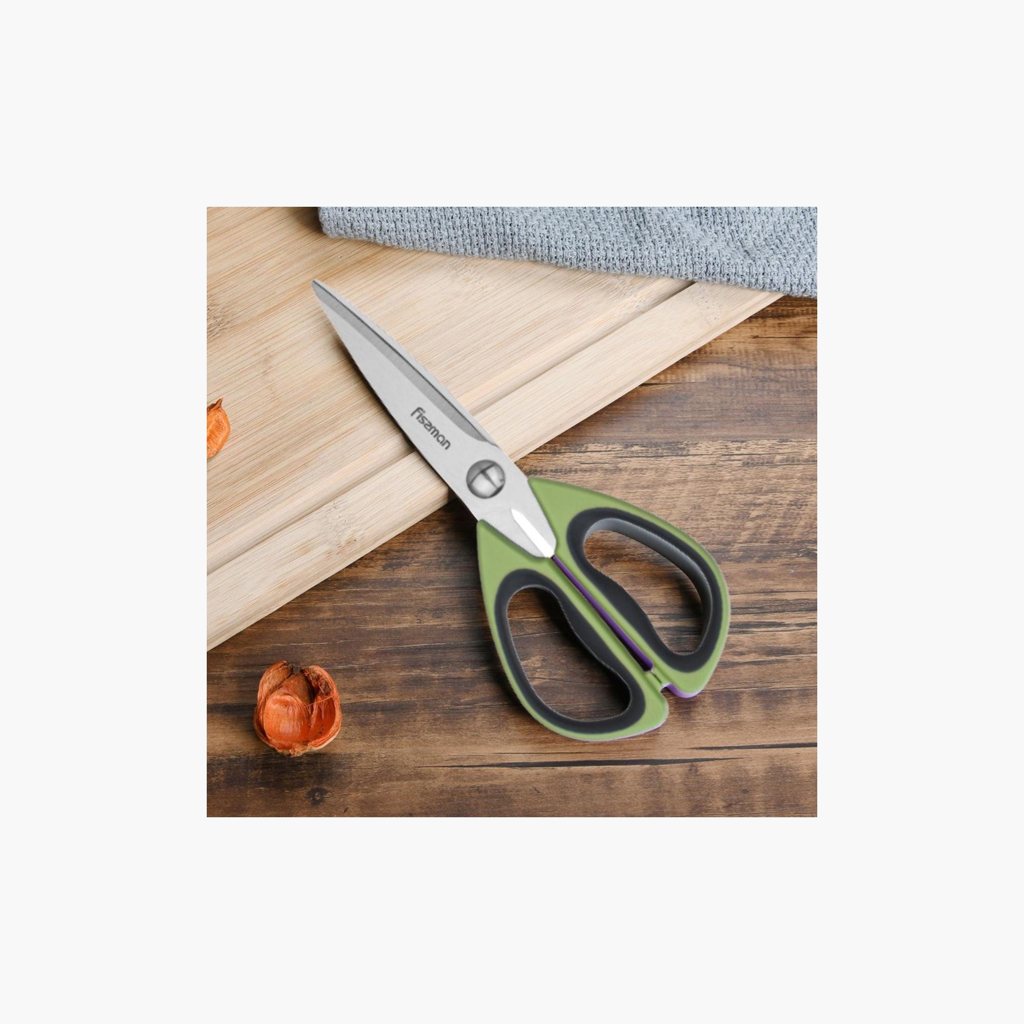 مقص مطبخ من الستانلس ستيل المقاوم للصدأ من فيسمان-household-kitchen-kitchentoolsandutensils-foodpreparationtools-image-3